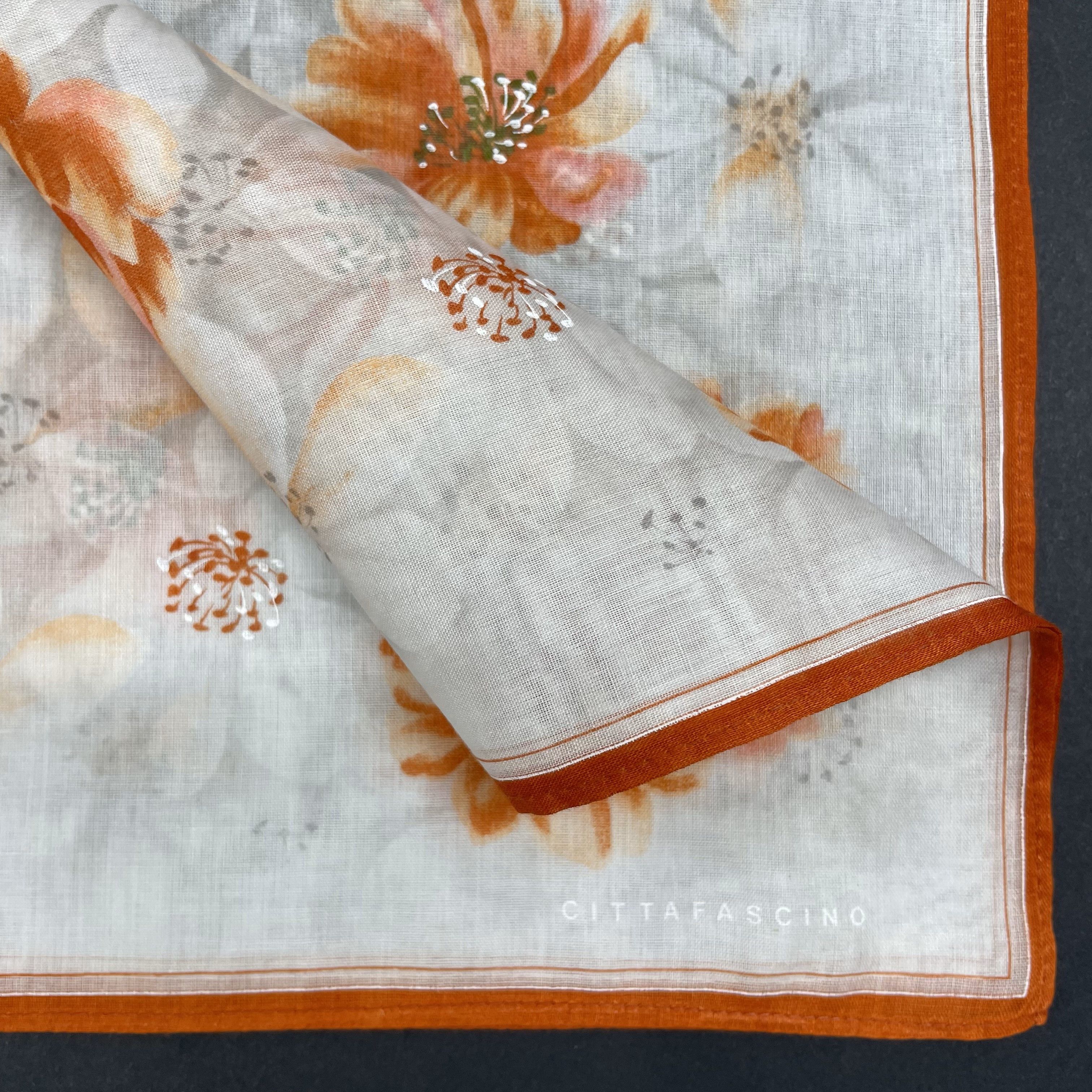 Vintage Cittafascino Handkerchief / Neckerchief / Bandana - 4329 Size ONE SIZE - 4 Thumbnail