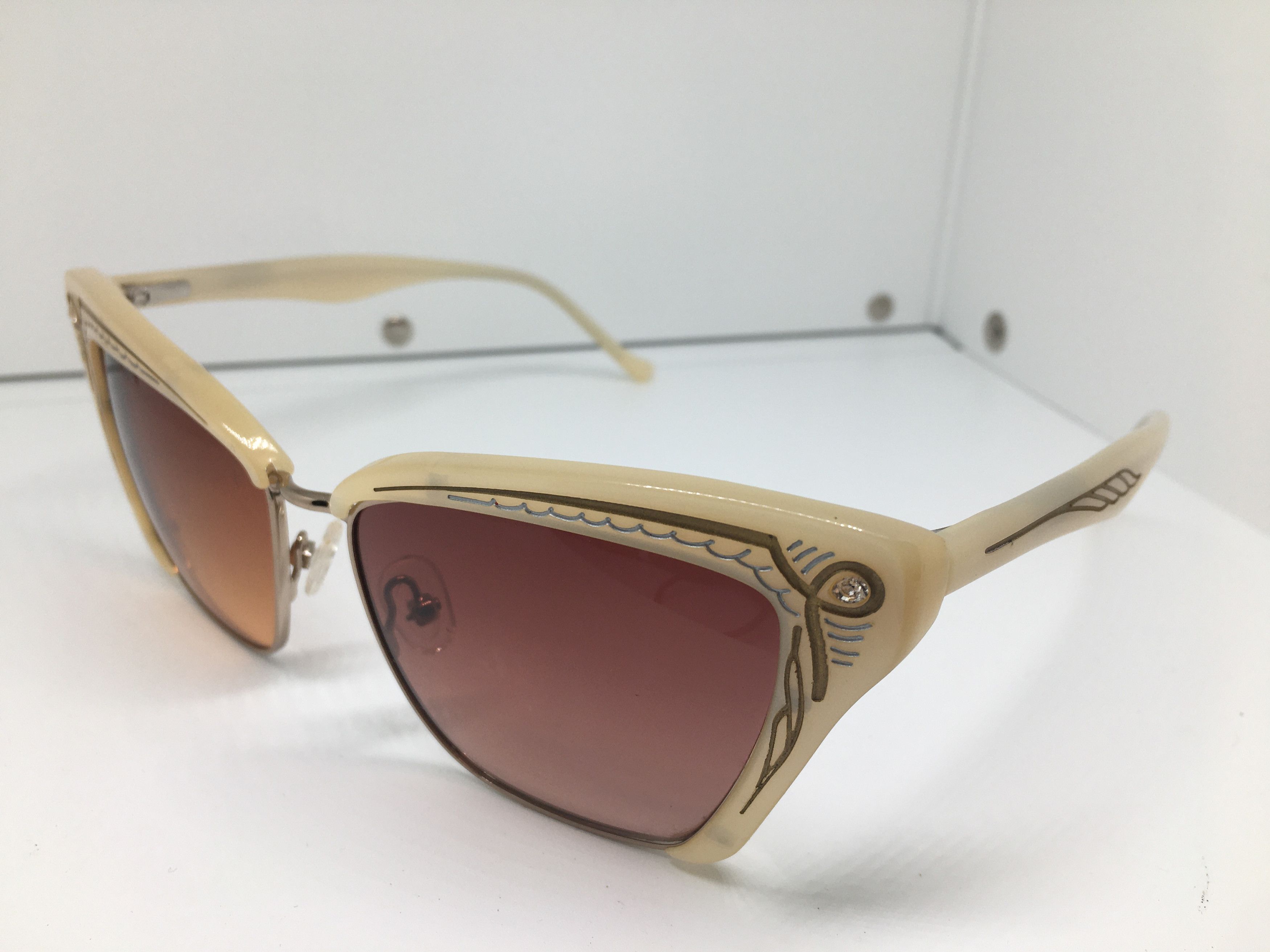 Vintage Vintage Woman Sunglasses Frame Diva Size ONE SIZE - 3 Thumbnail