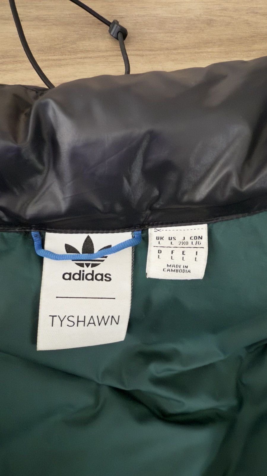 Adidas Adidas Tyshawn Jones NY Puffer Jacket Size US L / EU 52-54 / 3 - 16 Thumbnail