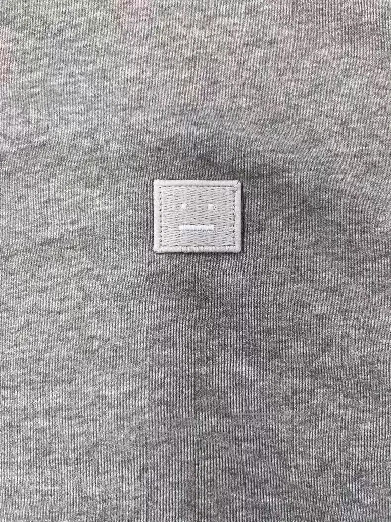 Acne Studios Acne Studios Drawstring hooded zip-up sweatshirt, gray Size US XS / EU 42 / 0 - 2 Thumbnail