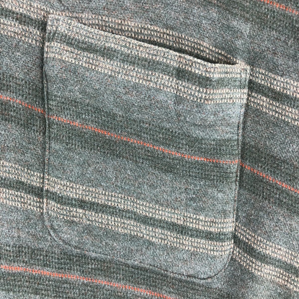 Designer × Japanese Brand × Vintage Vintage 90's Polo Knit Shirt Striped by Mr.Peal Size US L / EU 52-54 / 3 - 10 Thumbnail