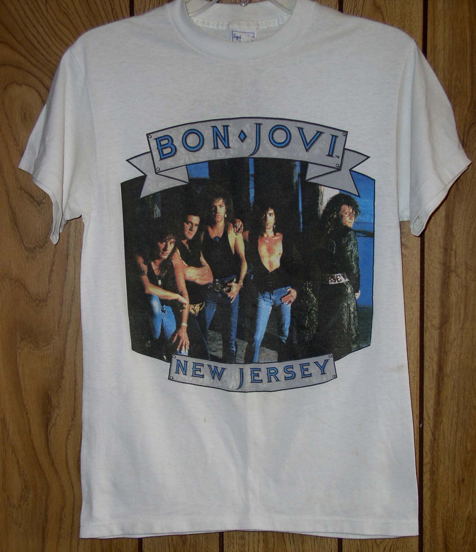 Bon Jovi Concert Shirt 1988 Bad Medicine Single Stitched