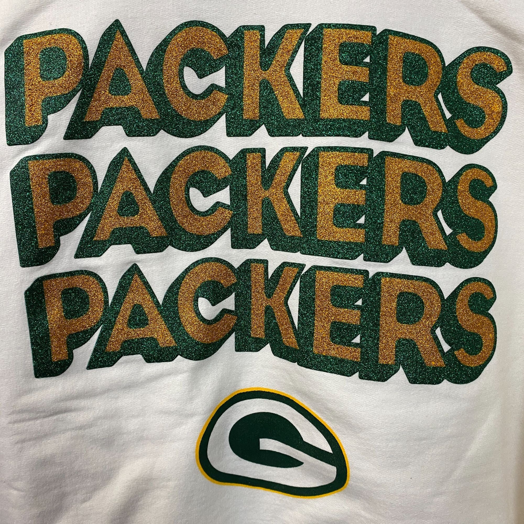 Junk Food Junk Food Clothing Green Bay Packers Repeat Bling Glitter Cr Size US XL / EU 56 / 4 - 3 Thumbnail