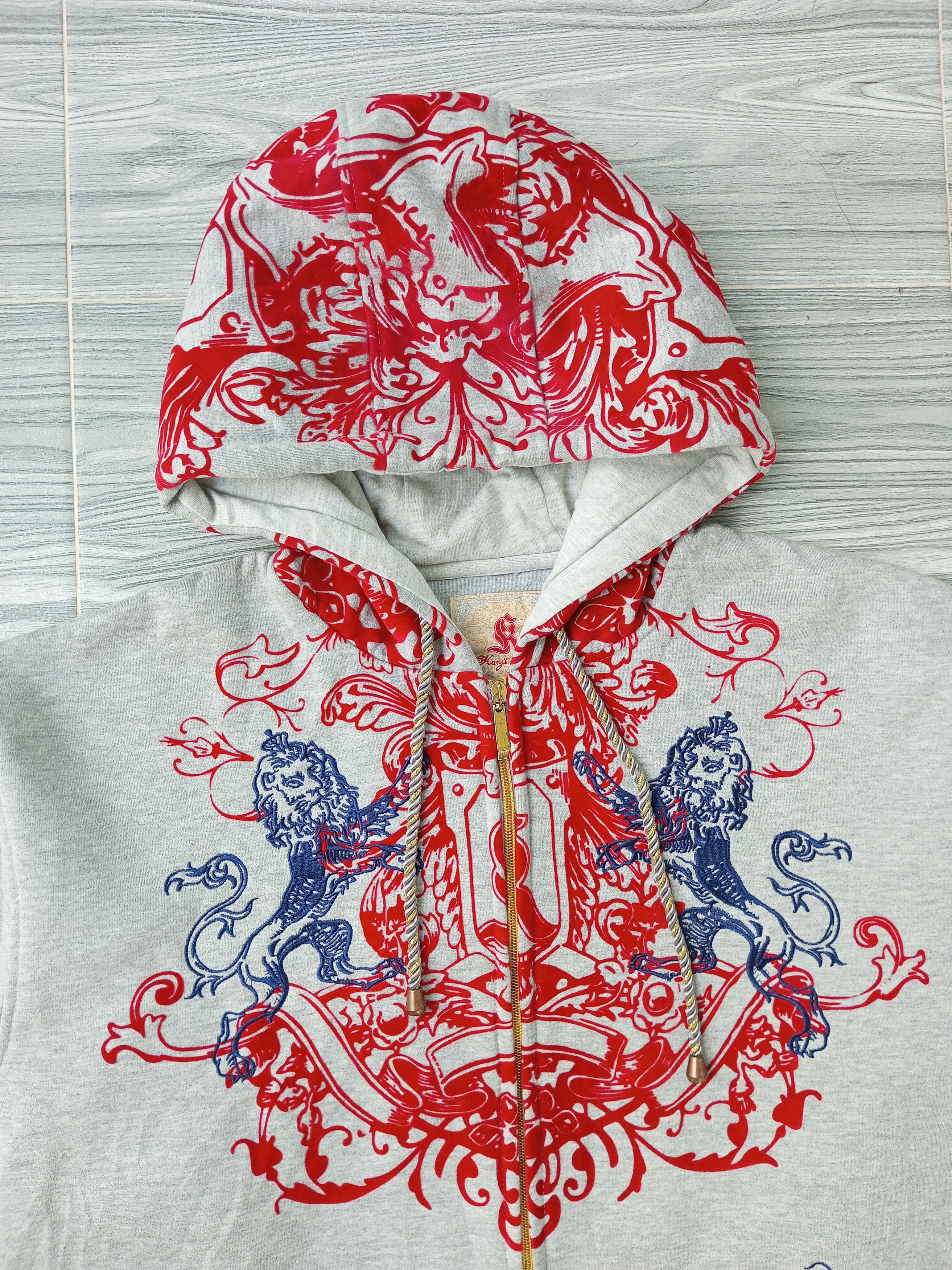 Japanese Brand 🔥CRAZY🔥 Y2K KANJI JEANS JPN TRADISIONAL ART EMBROIDERY Size US XL / EU 56 / 4 - 7 Thumbnail