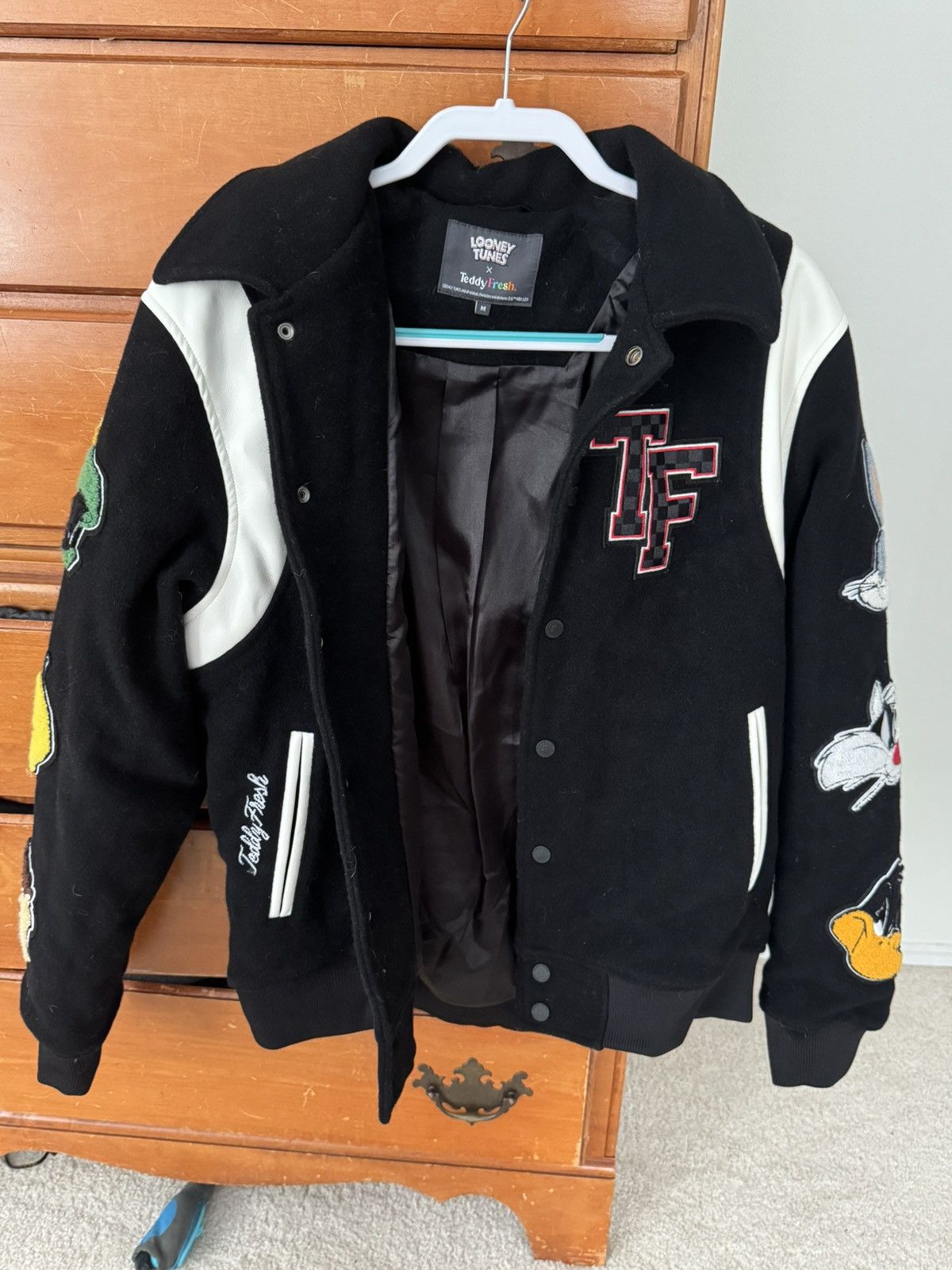 Teddy Fresh Teddy Fresh Looney Tunes Varsity Jacket Size US M / EU 48-50 / 2 - 3 Thumbnail