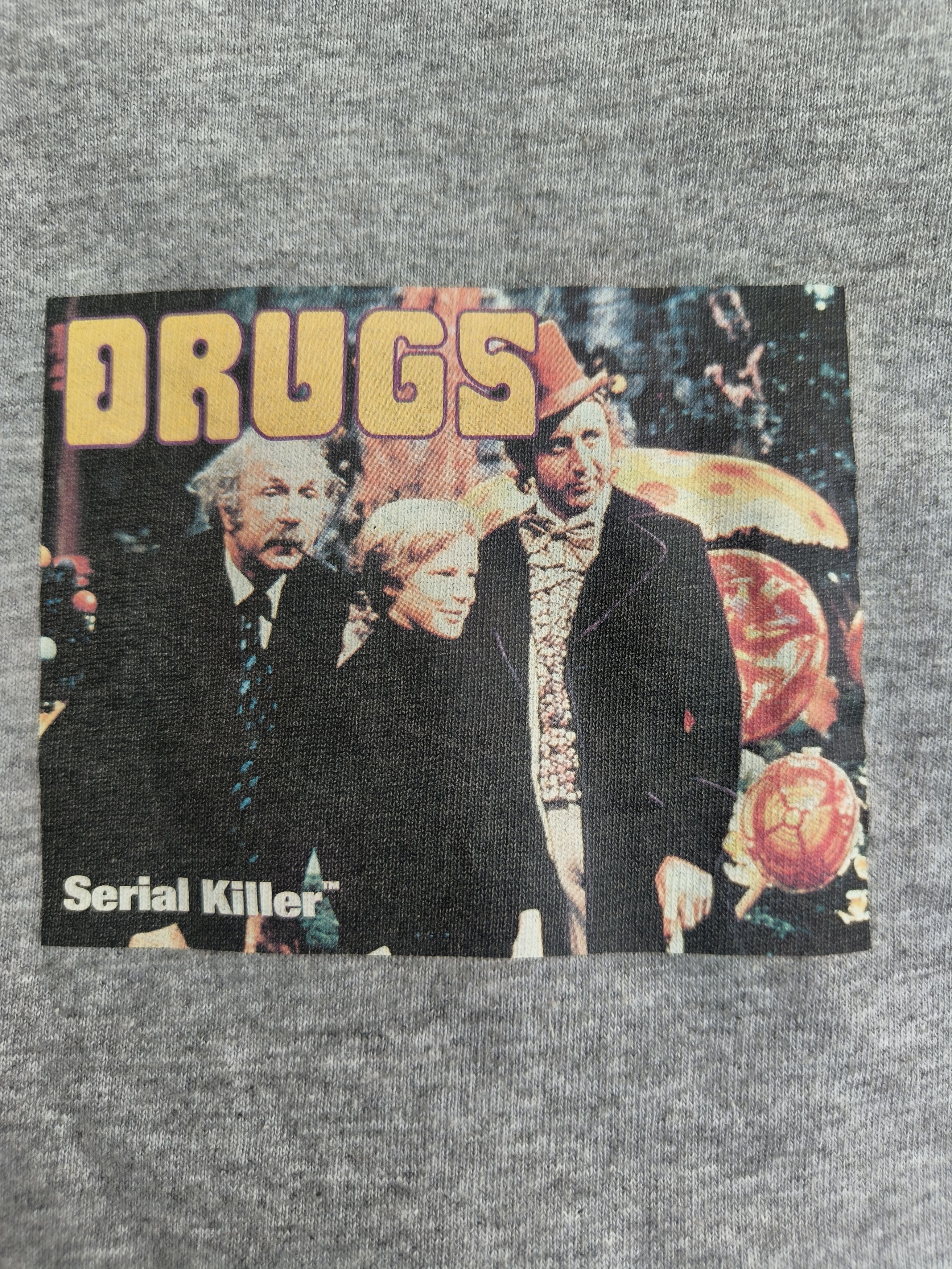 Other Vintage 90s Serial killer "Drugs" Willy wonka shirt Size US XXL / EU 58 / 5 - 2 Thumbnail