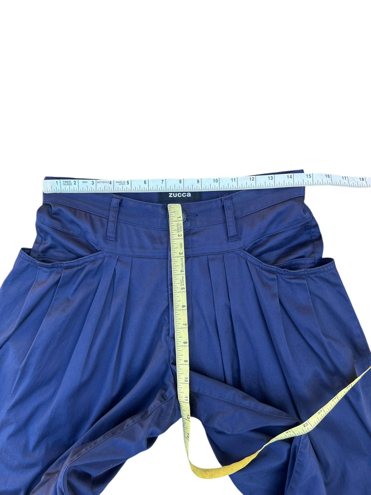 Issey Miyake Archive ZUCCA Wide Loose Stretch Trouser Pant Size US 29 - 4 Thumbnail