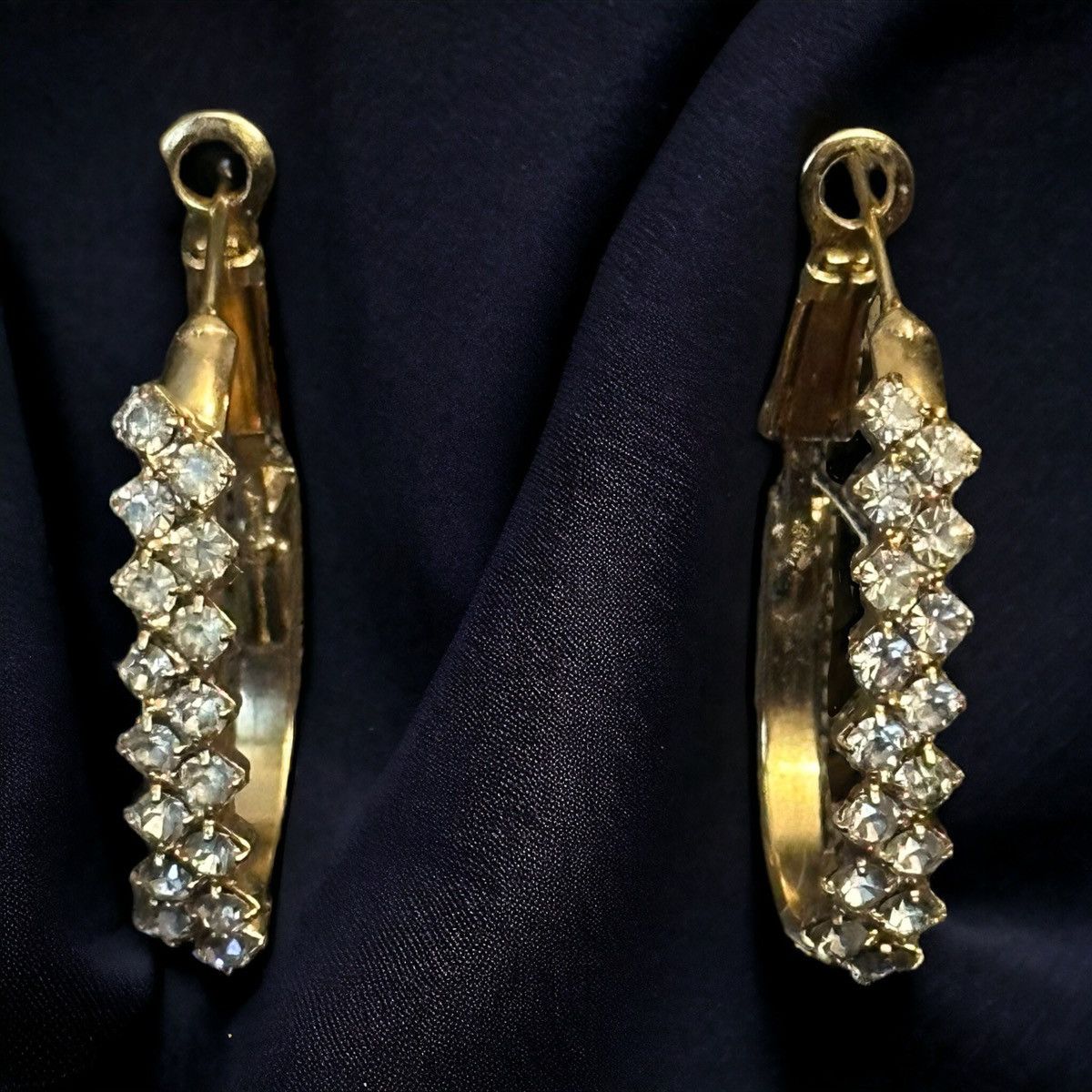Other Cubic zirconia hoop earrings Size ONE SIZE - 4 Thumbnail