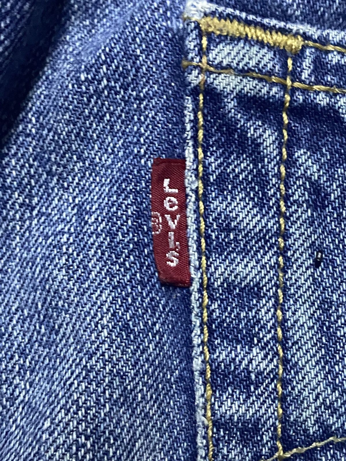 Levi's Vintagw Levis 501 Whisker ButtonFly Distressed Loose Jeans Size US 32 / EU 48 - 11 Thumbnail