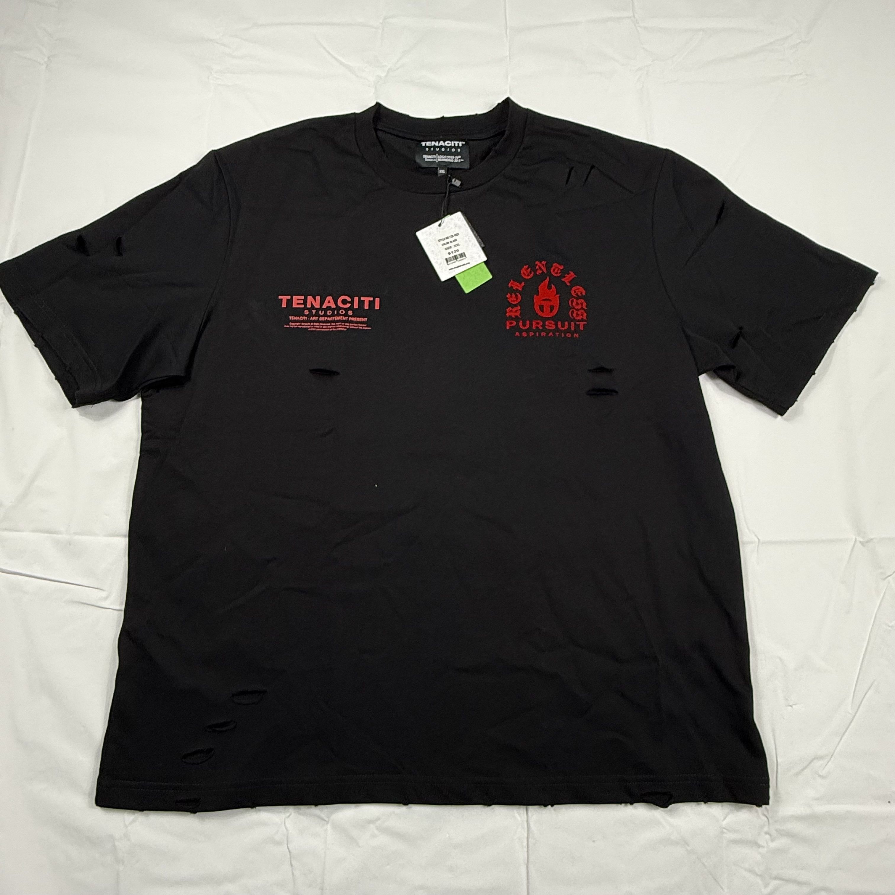 Other Tenaciti Studios Mens Relentless Pursuit T-Shirt XXL Size US XXL / EU 58 / 5 - 5 Thumbnail