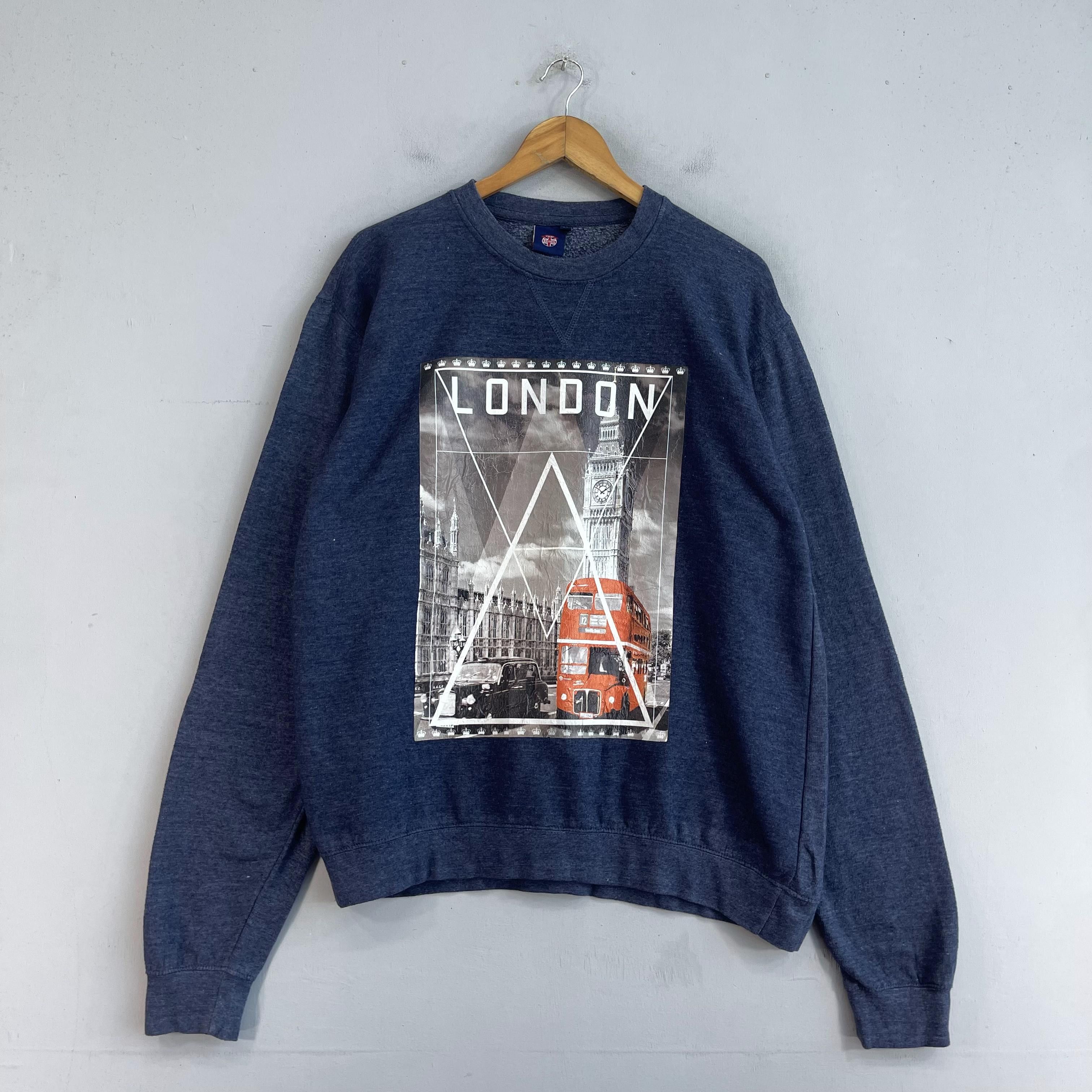 Japanese Brand × Vintage Vintage LONDON Buckingham Palace Tower Printed Sweatshirt Size US L / EU 52-54 / 3 - 3 Thumbnail