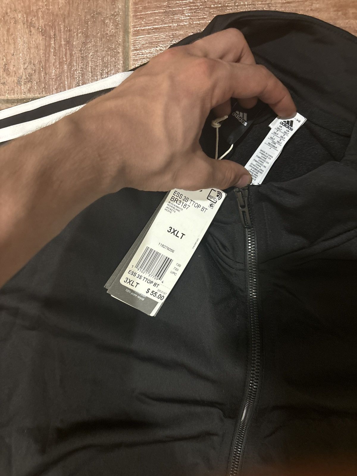 Adidas Adidas Track Jacket Size US XXL / EU 58 / 5 - 3 Thumbnail
