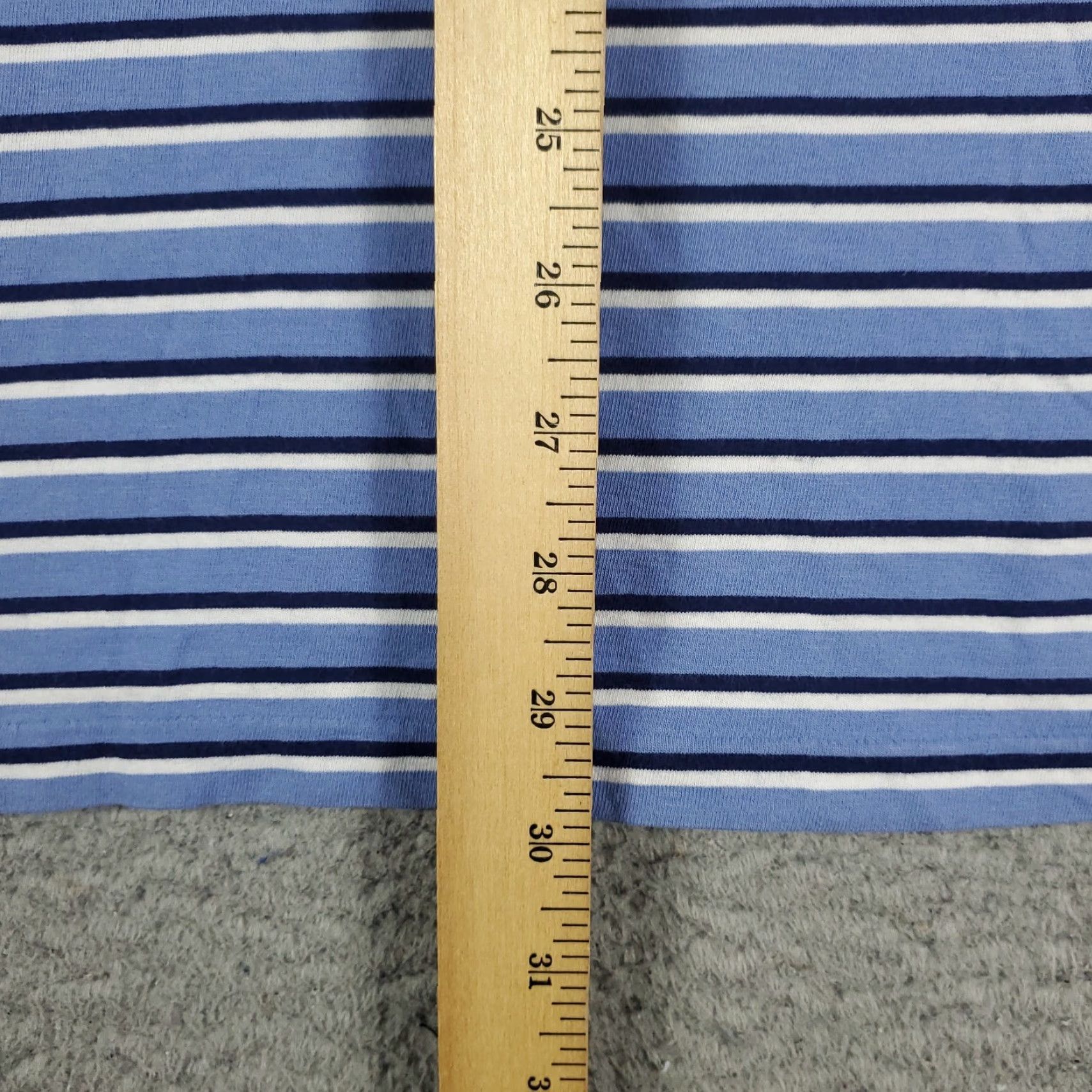 Ralph Lauren Ralph Lauren Polo Shirt Blue Striped XL Short Sleeve Mens Casual Activewear Size US XL / EU 56 / 4 - 5 Thumbnail