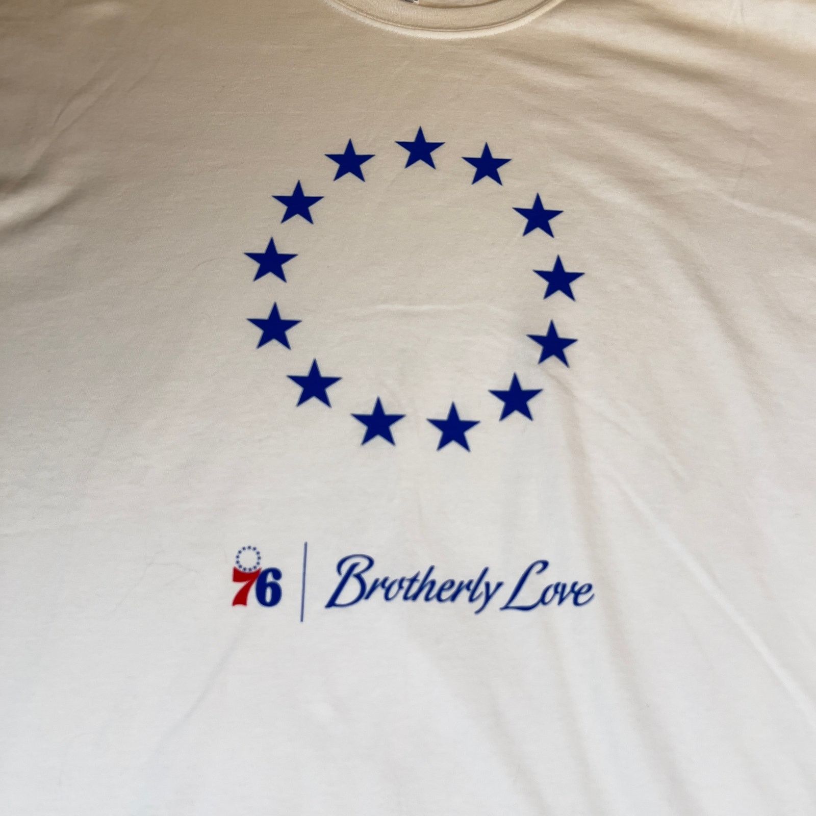 Other Philadelphia 76ers T-Shirt Men's XL White PreShrunk Cotton Size US XL / EU 56 / 4 - 2 Thumbnail