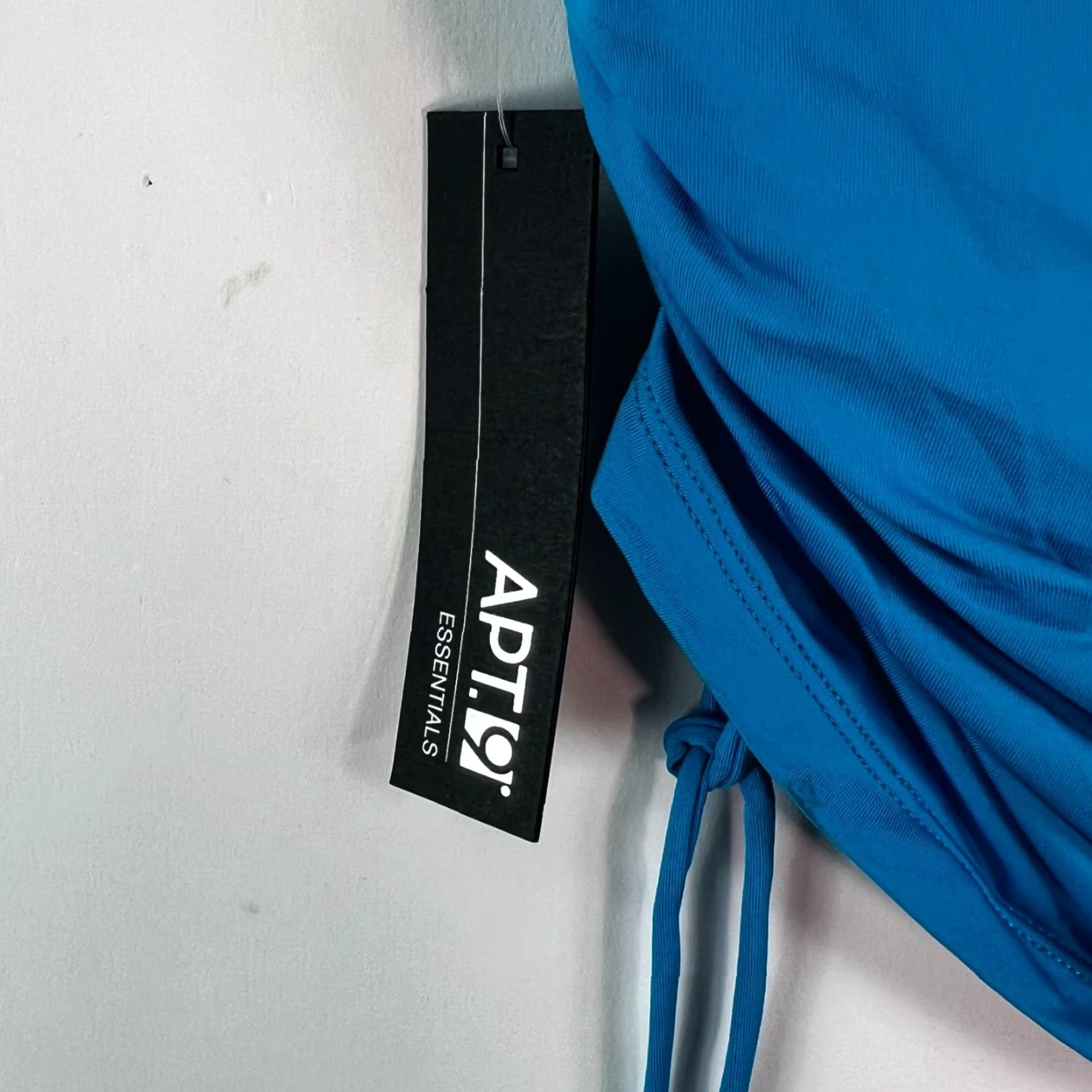 Apt. 9 VINTAGE Apt. 9 Womens Bikini Bottom Swimwear 12 Blue Solid Beach Hipster Comfortable Fit Size 34" / US 12 / IT 48 - 5 Thumbnail