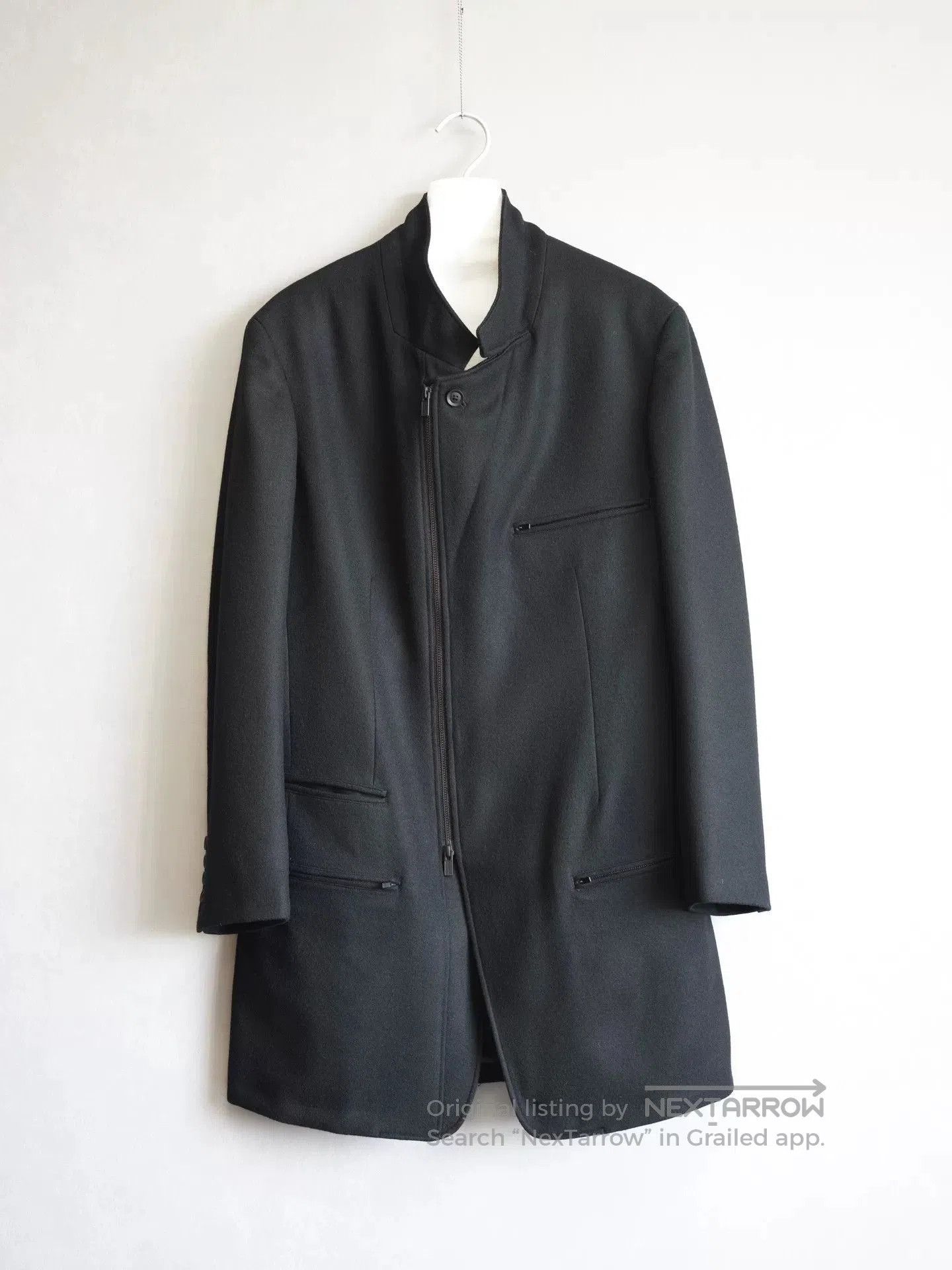 Yohji Yamamoto Yohji Yamamoto Flannel Jacket for Fall 2023. Size US M / EU 48-50 / 2 - 3 Thumbnail