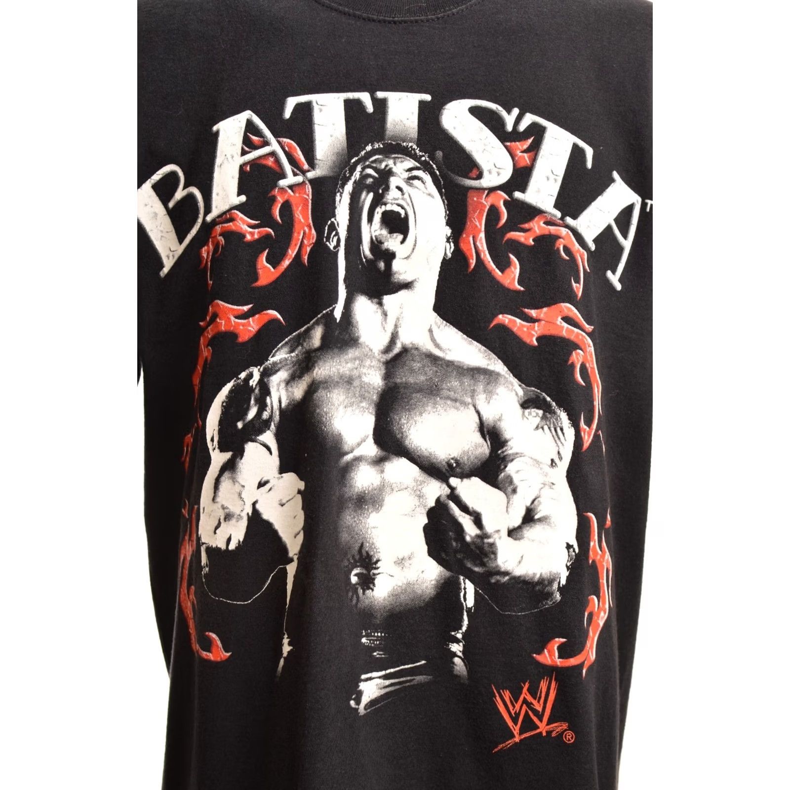 Vintage DDP WWE Batista Vintage 2007/2008 Wrestling Graphic T-Shirt Tee Size L Mens Black Size US L / EU 52-54 / 3 - 3 Thumbnail