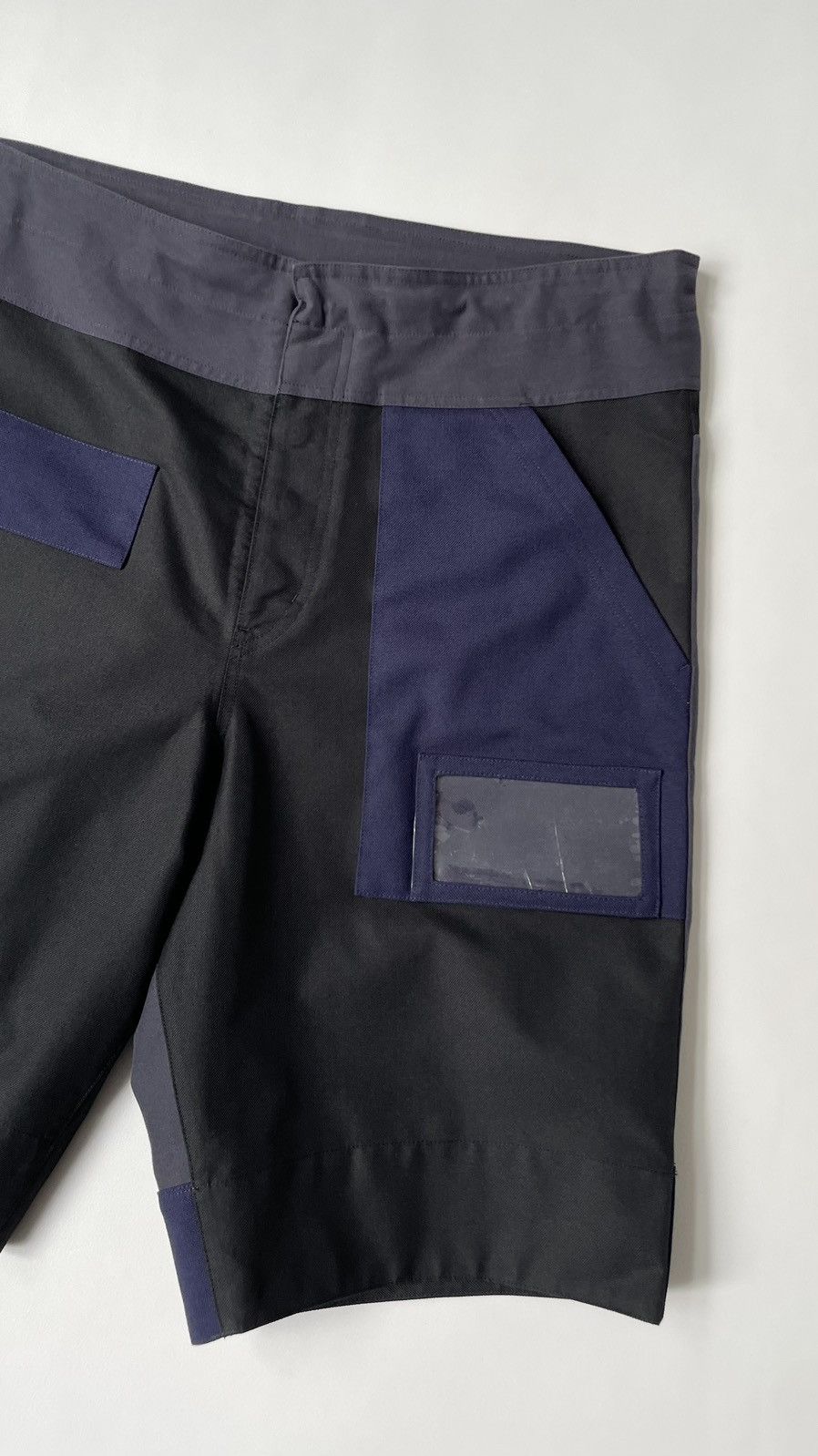 Jil Sander S/S 16 Patchwork Tech Nylon Shorts Size US 32 / EU 48 - 4 Thumbnail
