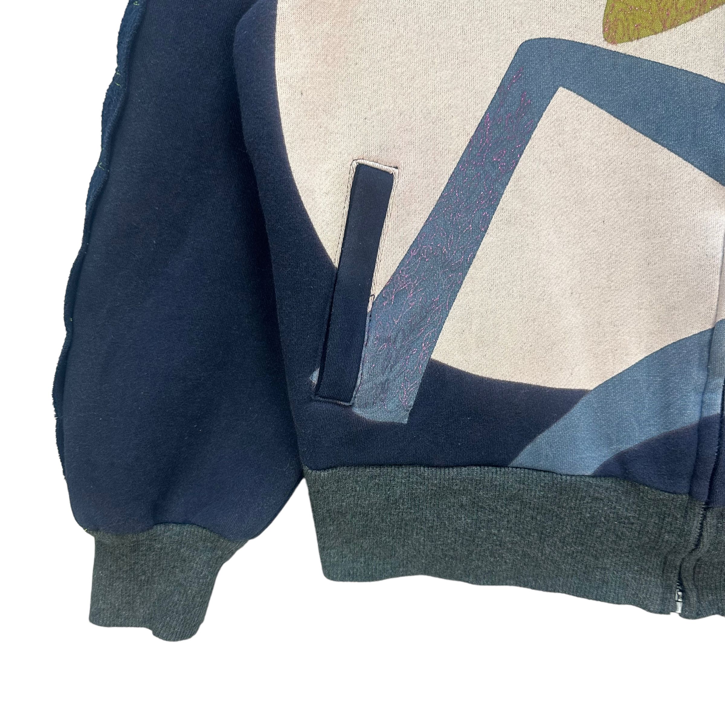 Japanese Brand SING SING RETRO GRAPHIC SWEATER #7952-192 Size S / US 4 / IT 40 - 4 Thumbnail