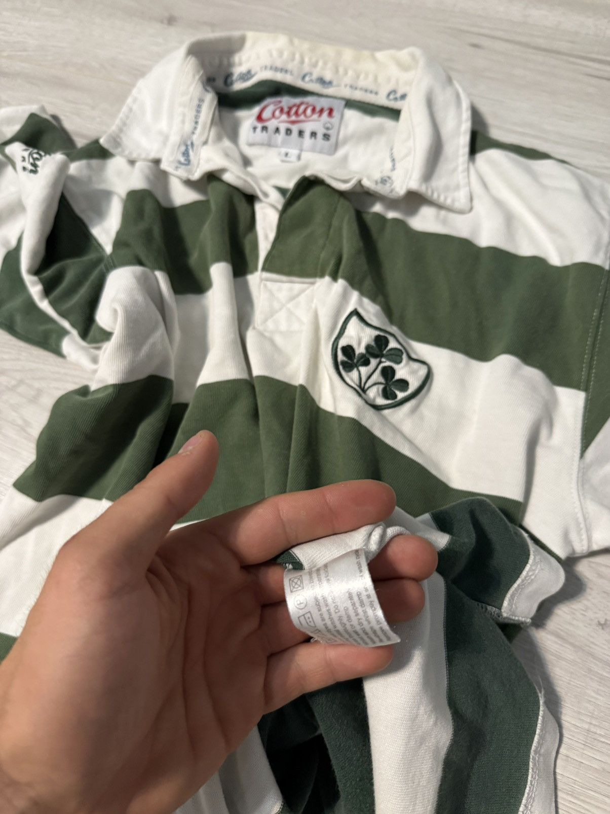 Cotton Traders Vintage Ireland cotton traiders Rugby jersey shirt Size US L / EU 52-54 / 3 - 4 Thumbnail