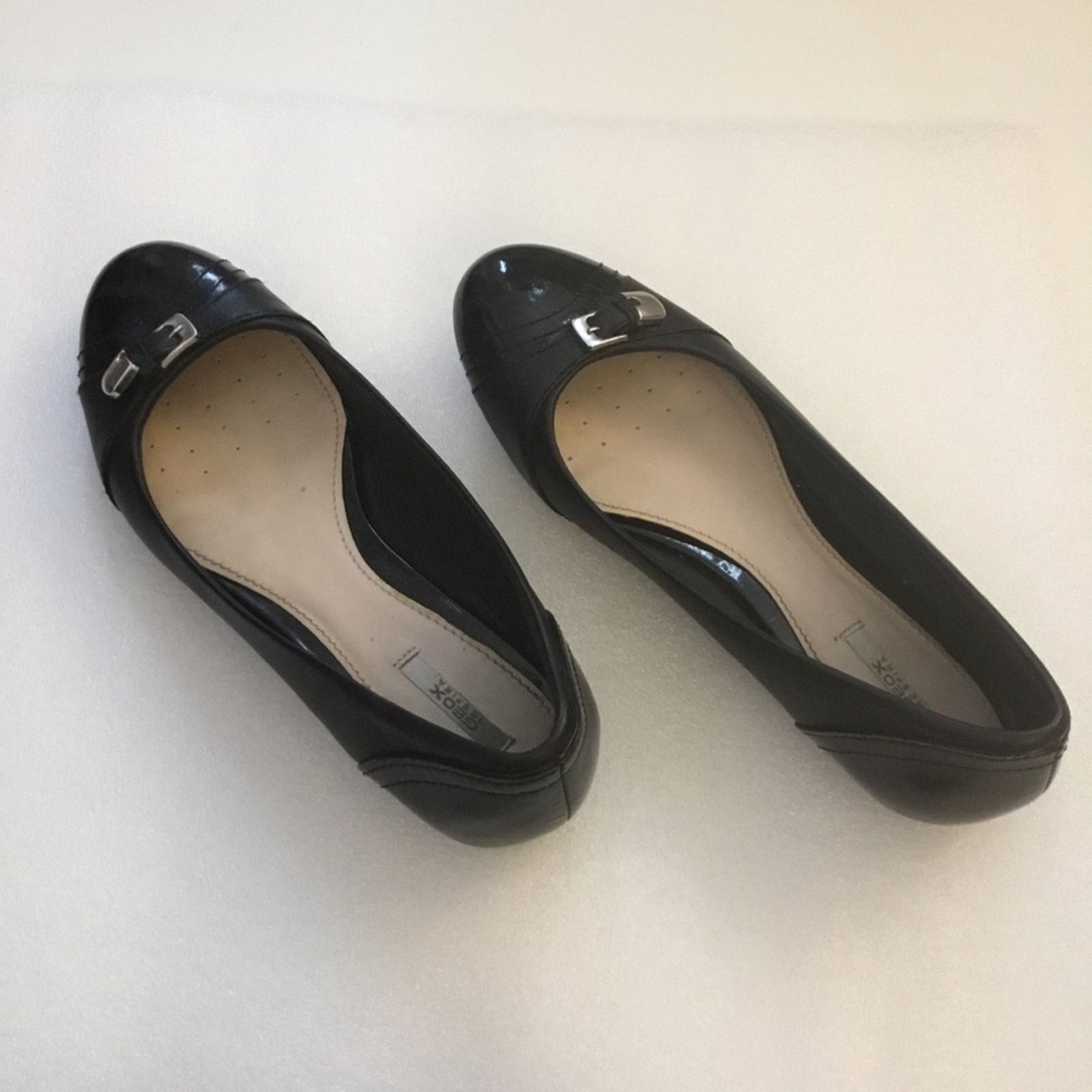 Geox Geox Black Respira Flats with Buckle Accent Size US 6 / IT 36 - 3 Thumbnail
