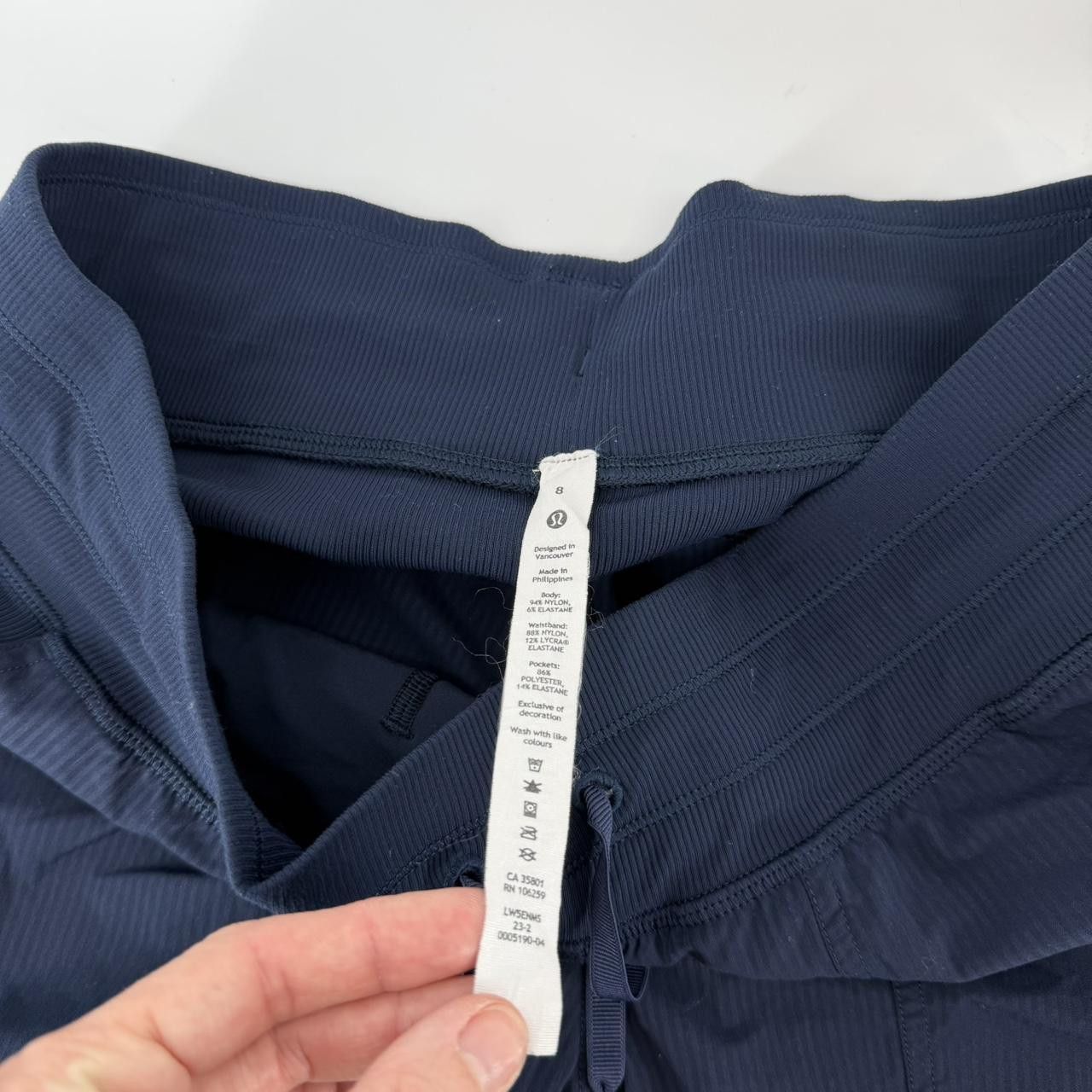 Lululemon Lululemon Women’s Jogger Pants Size 8 Navy Blue Drawstring Size 30" / US 8 / IT 44 - 2 Thumbnail