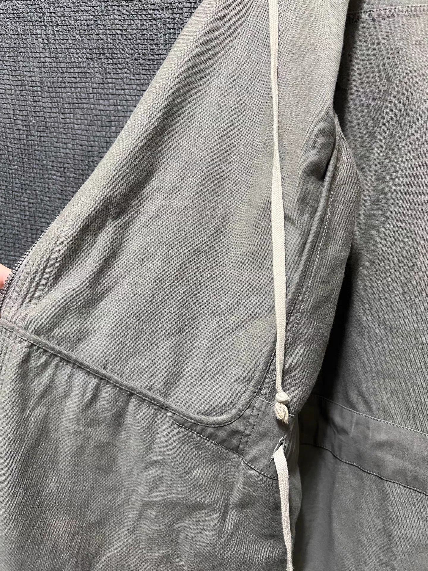 Rick Owens Rick Owens 17FW mainline zip sweatshirt jacket Size US M / EU 48-50 / 2 - 5 Thumbnail