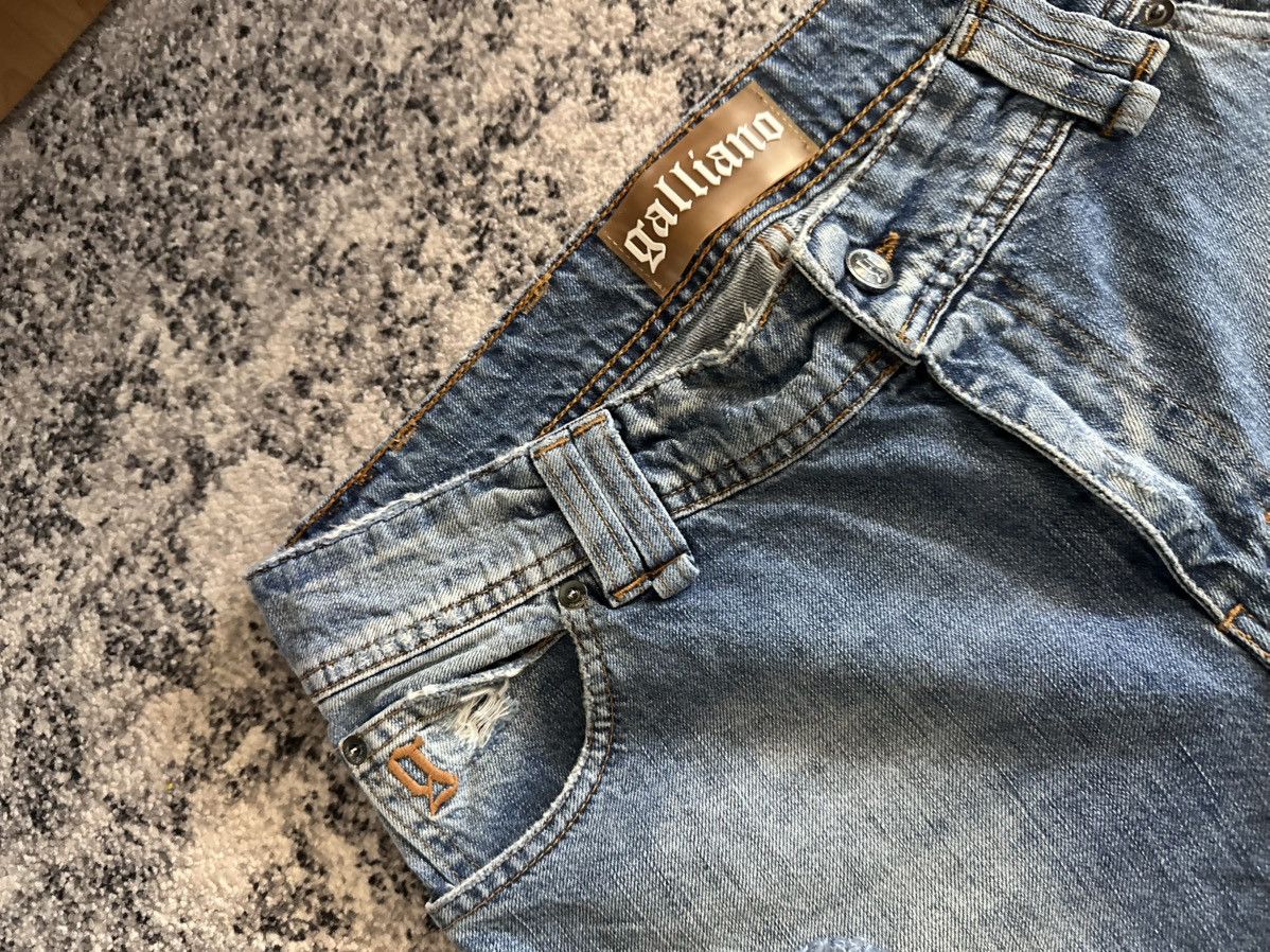 John Galliano 🔥300$ 🔥 Galliano Jeans Rare Size 25" / US 0 / IT 36 - 5 Thumbnail
