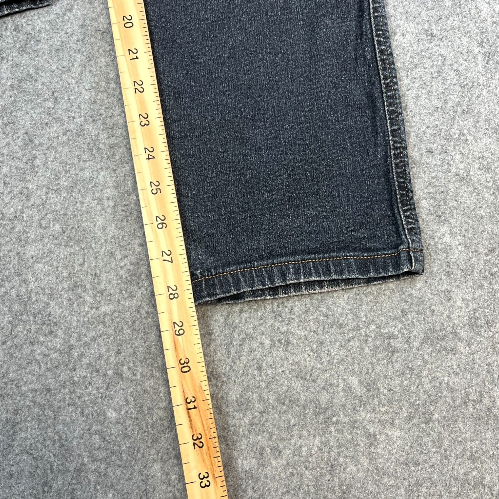 Armani Armani Jeans Womens Mom High Waist 29 Dark Wash Blue Stretch Denim 5-Pocket 28 in Inside Leg Regular US8 UK8 Womens Jeans Size 30" / US 8 / IT 44 - 4 Thumbnail