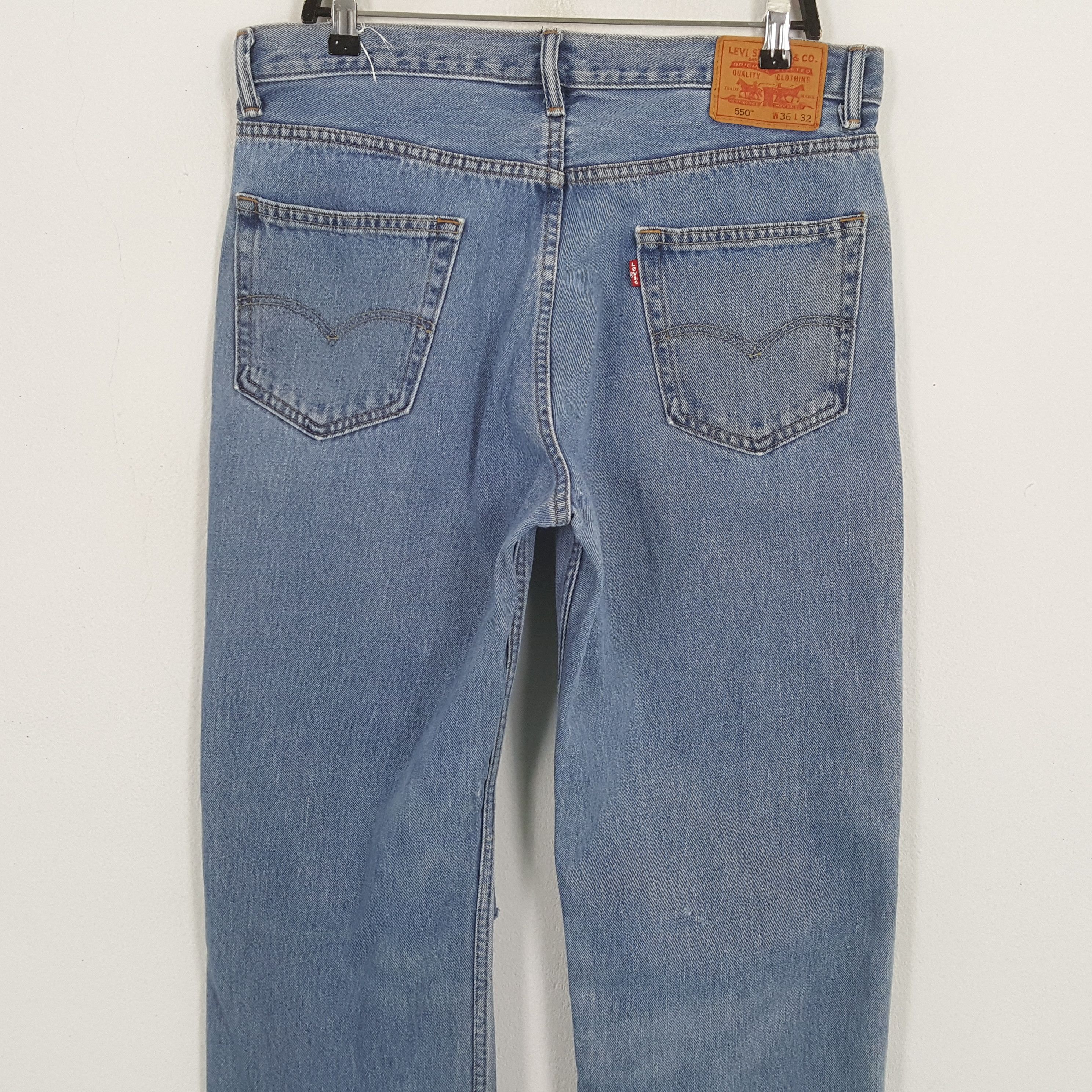 Levi's × Vintage LEVI'S Streetwear Style Distressed JEANS Size US 35 - 5 Thumbnail