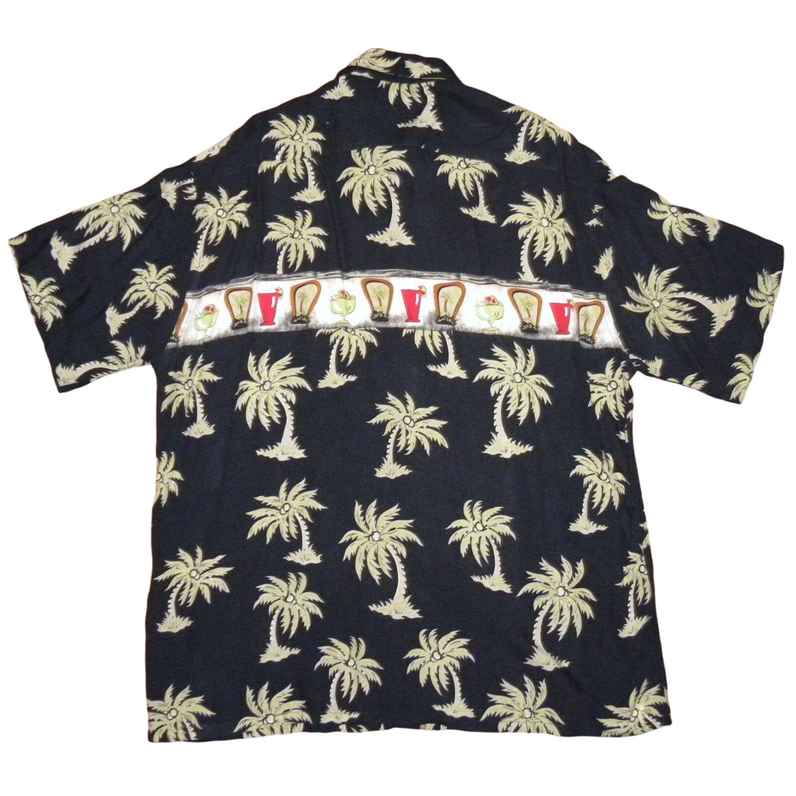 Pierre Cardin Vintage Pierre Cardin Hawaiian Shirt Cocktail Print Size US L / EU 52-54 / 3 - 5 Thumbnail