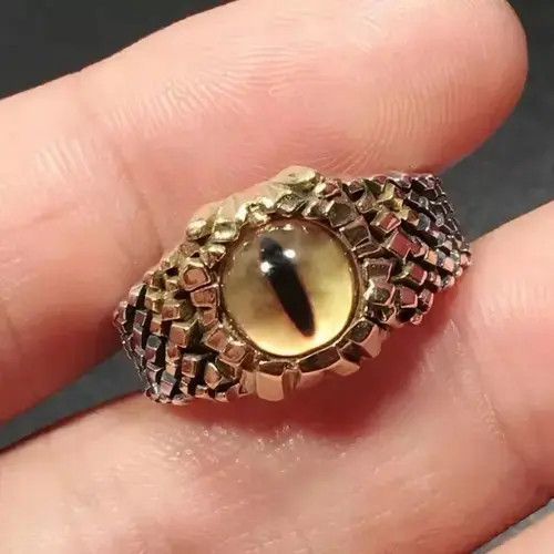 VIBE Evil Eye Rings - Resizable Size ONE SIZE - 1 Thumbnail