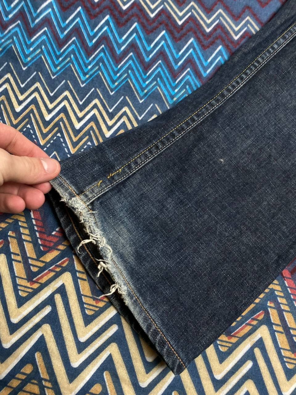Allsaints jeans pants Y2K Allsaints 3D vintage w32 streetwear Size US 32 / EU 48 - 21 Thumbnail
