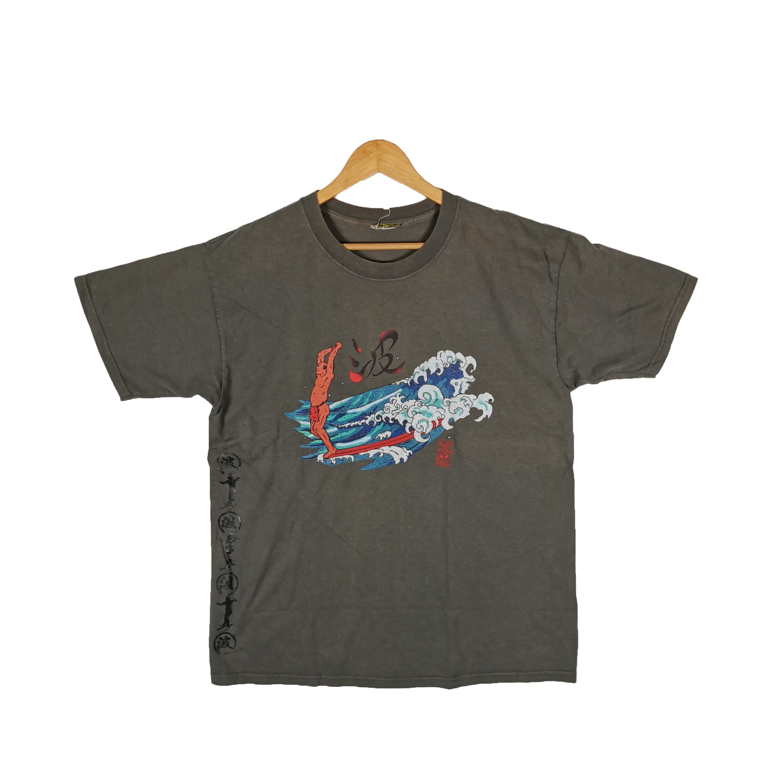 Japanese Brand Vintage Y2K Oldman T-Shirt Japanese Surfing Crewneck Tees Size US L / EU 52-54 / 3 - 1 Thumbnail