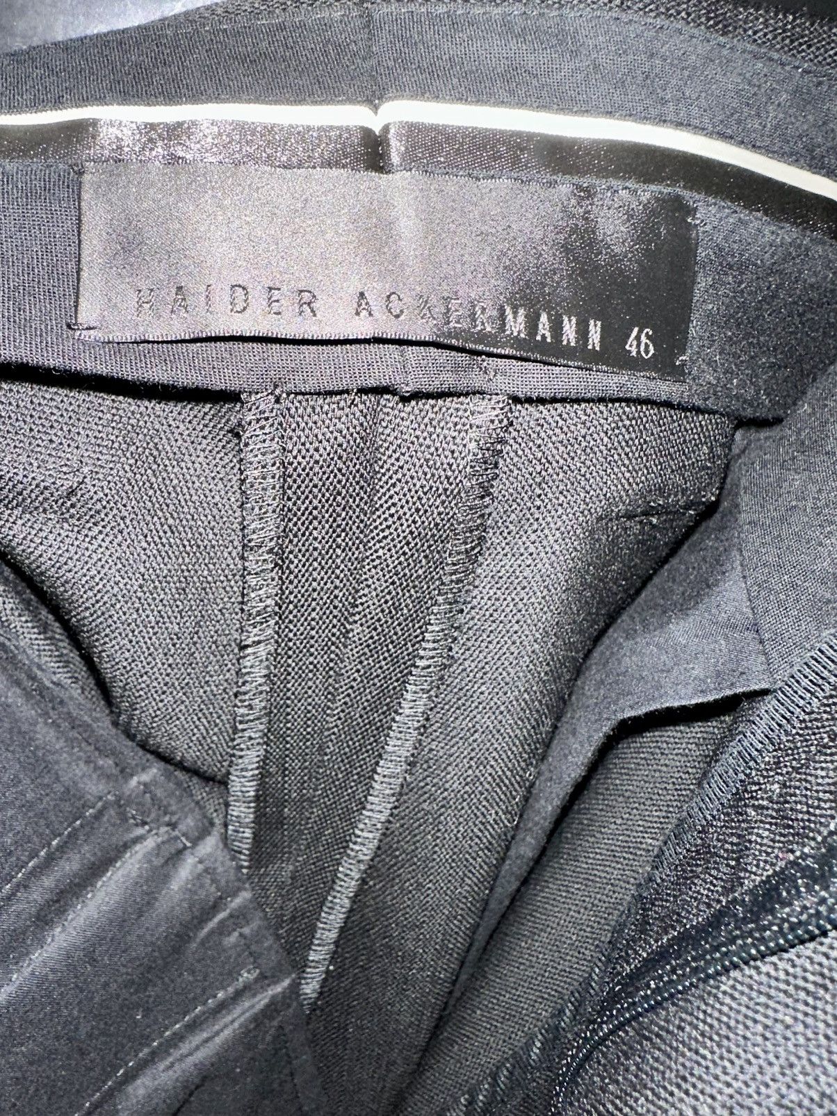 Haider Ackermann FW18 “CALDER” WOOL TROUSERS Size 46R - 5 Thumbnail