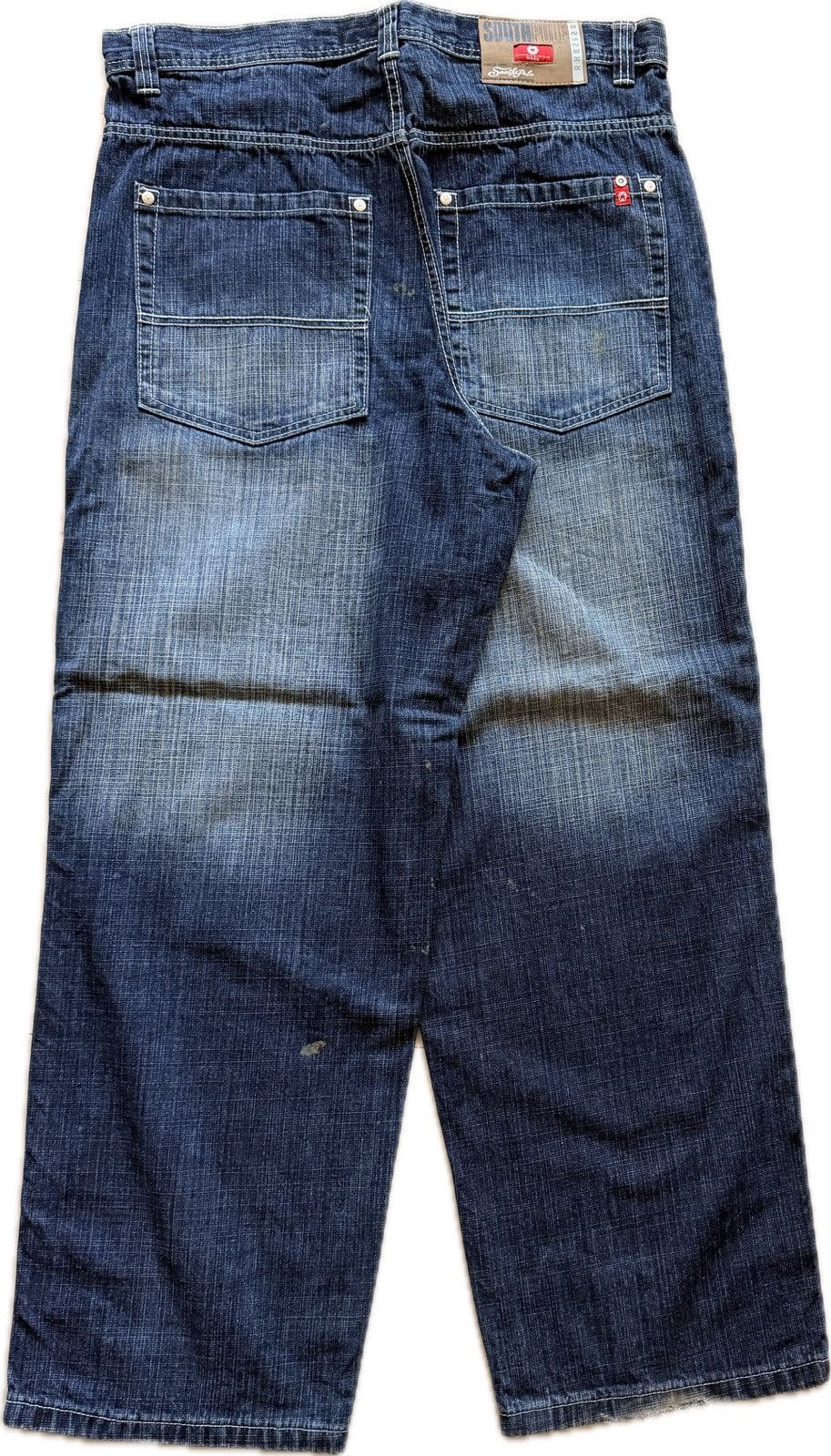 Southpole Vintage 90s Southpole Red Tab Dark Wash Jeans Size US 36 / EU 52 - 3 Thumbnail