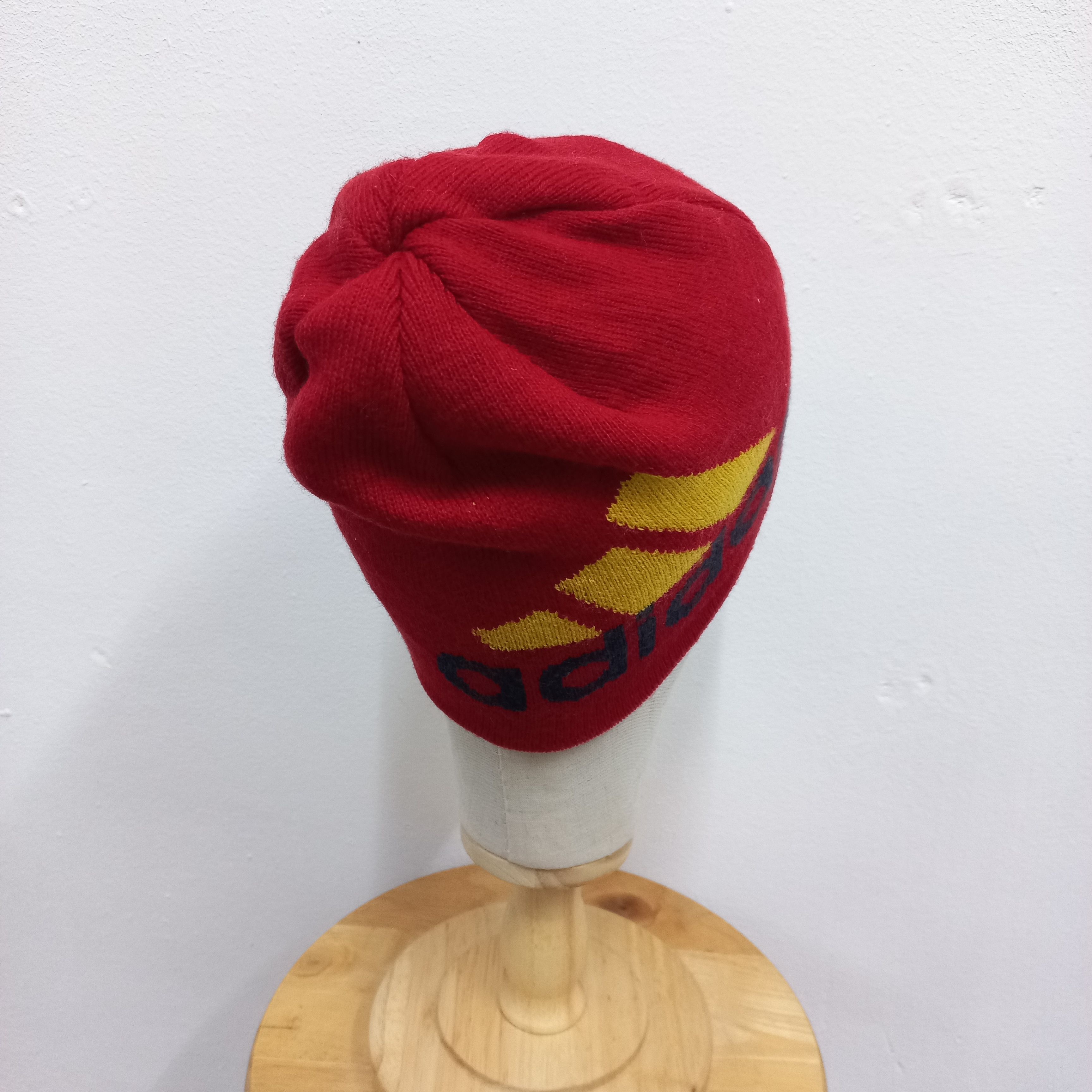 Adidas 💥Adidas three bar big logo tcof pull on beanie hat Size ONE SIZE - 3 Thumbnail