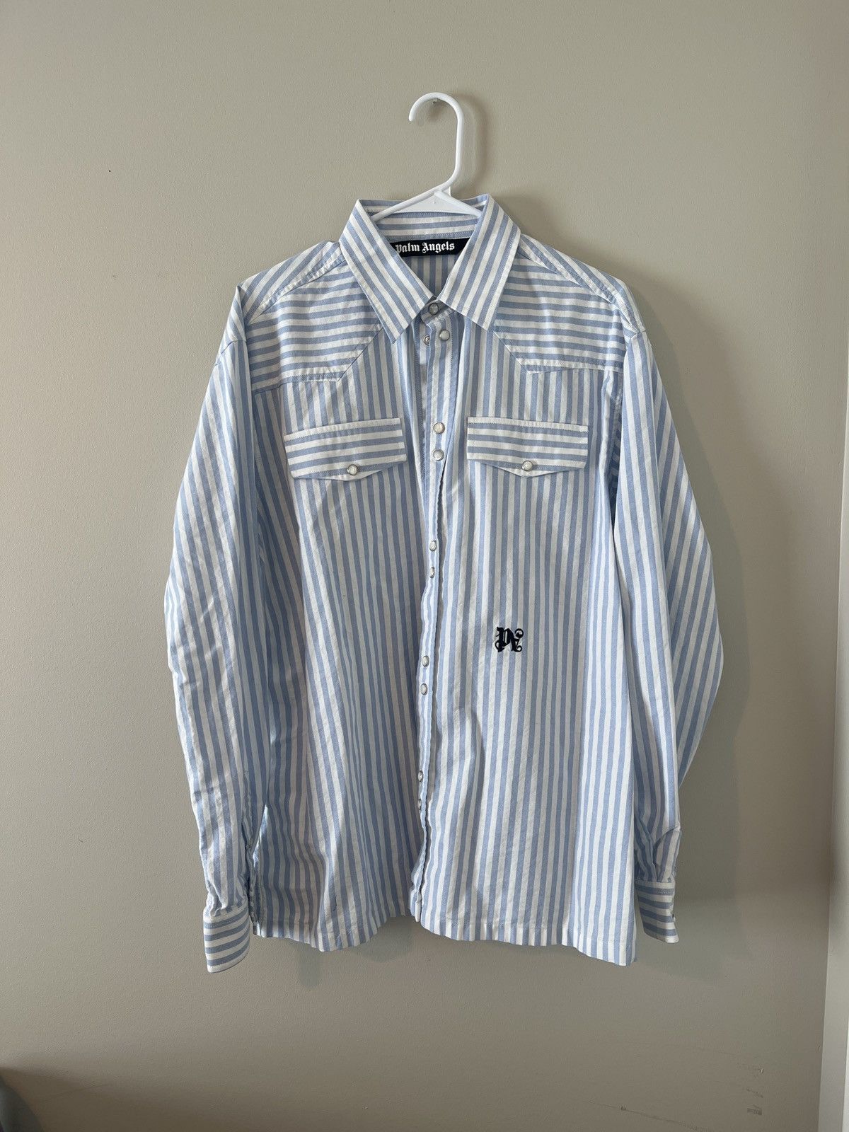 Palm Angels Palm angles button up Size US L / EU 52-54 / 3 - 1 Thumbnail