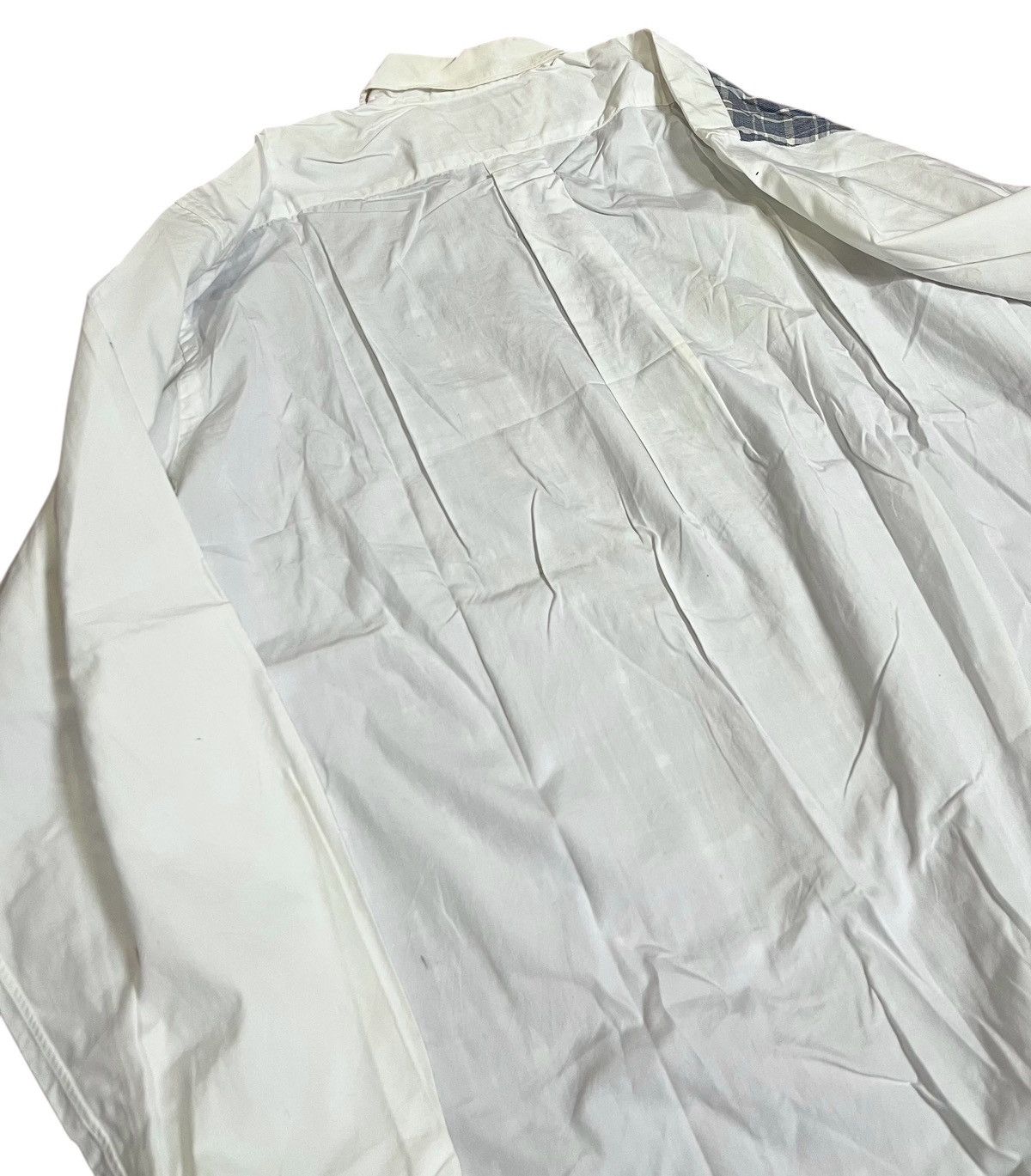 Comme des Garcons CDG shirt plaid hybrid button up Size US XL / EU 56 / 4 - 7 Thumbnail
