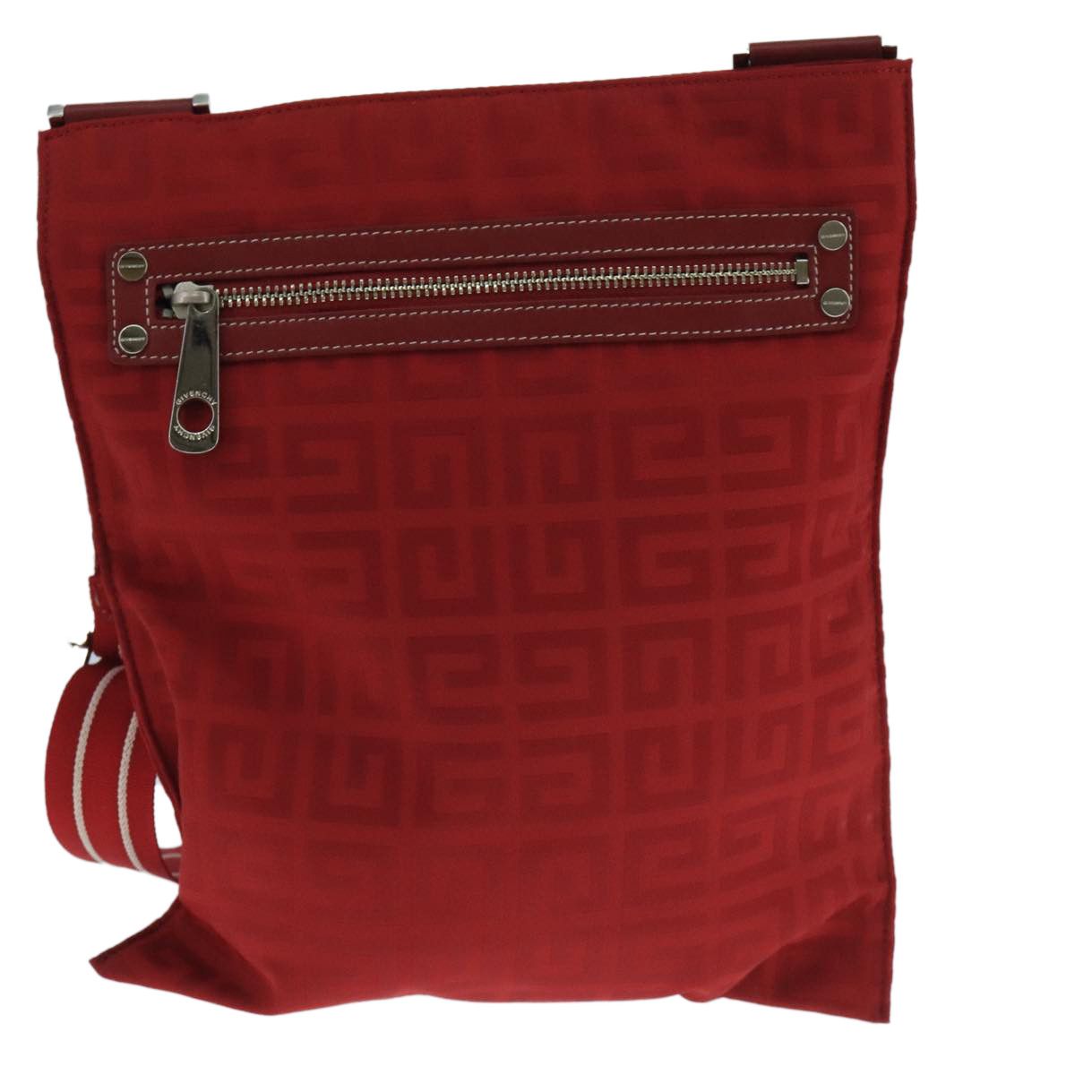 Givenchy Red Canvas Shoulder Bag (Pre-Owned) Size ONE SIZE - 1 Thumbnail