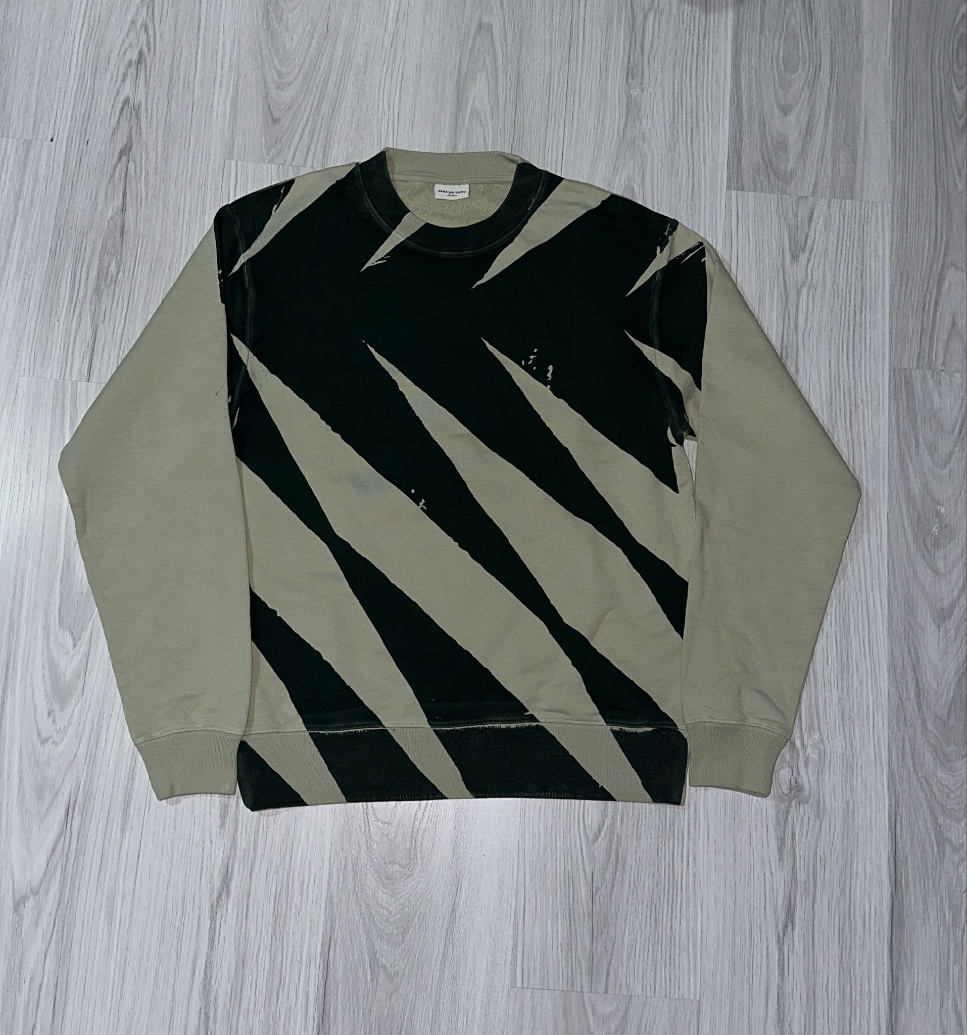 Dries Van Noten Dries Van Noten SAMPLE Screen Printed Sweatshirt Medium Size US M / EU 48-50 / 2 - 1 Thumbnail