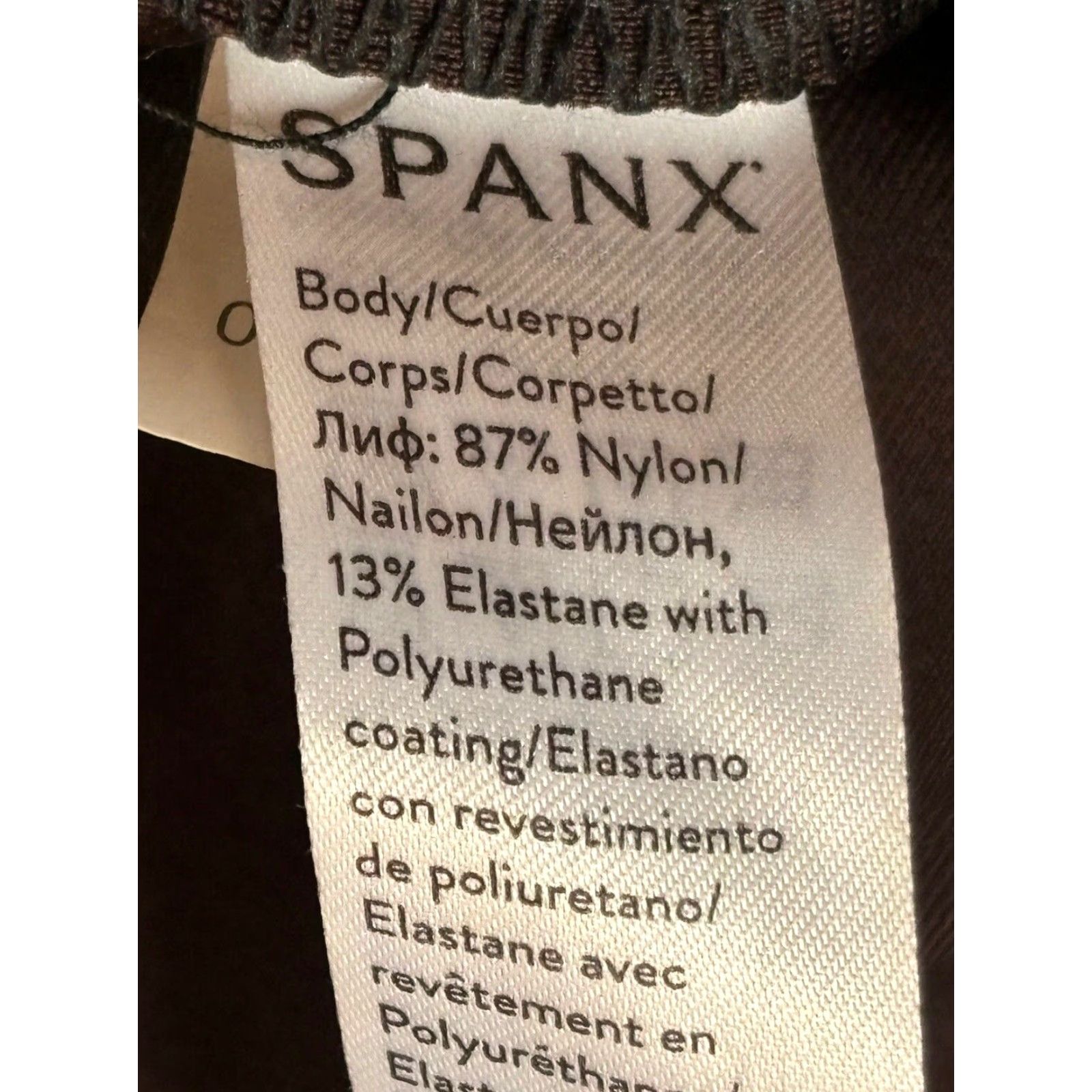 Spanx SPANX Faux Leather Leggings Brown Animal Print High Rise Women's Medium Size 32" / US 10 / IT 46 - 7 Thumbnail