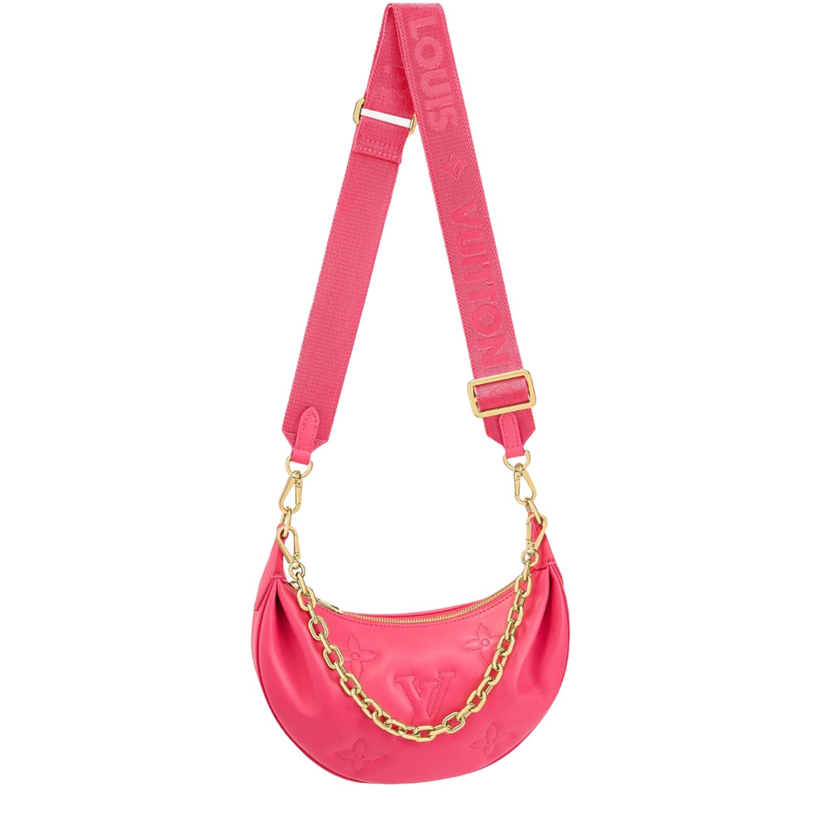 Louis Vuitton Louis Vuitton Bubblegram Pink Chain Crossbody Shoulder Bag Size ONE SIZE - 1 Thumbnail