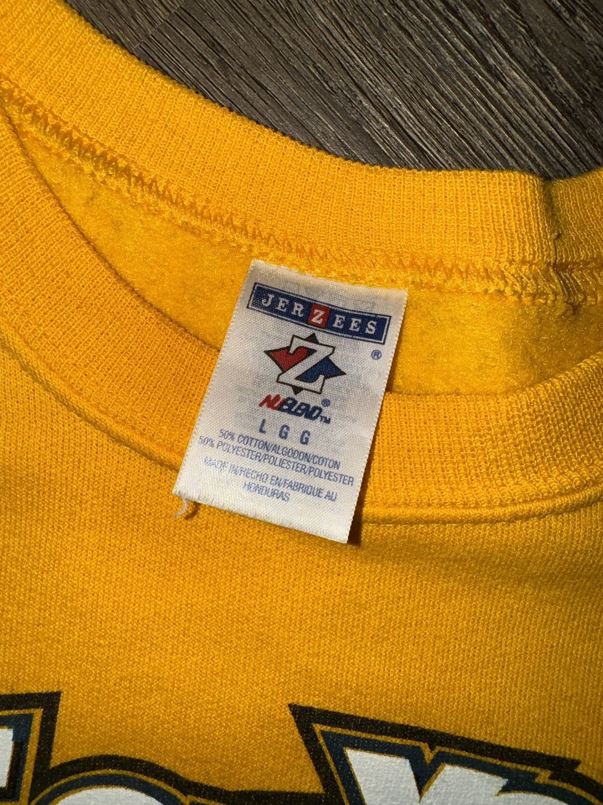 Jerzees Vintage WVU Mountaineers Graphic Crewneck Size US L / EU 52-54 / 3 - 3 Thumbnail