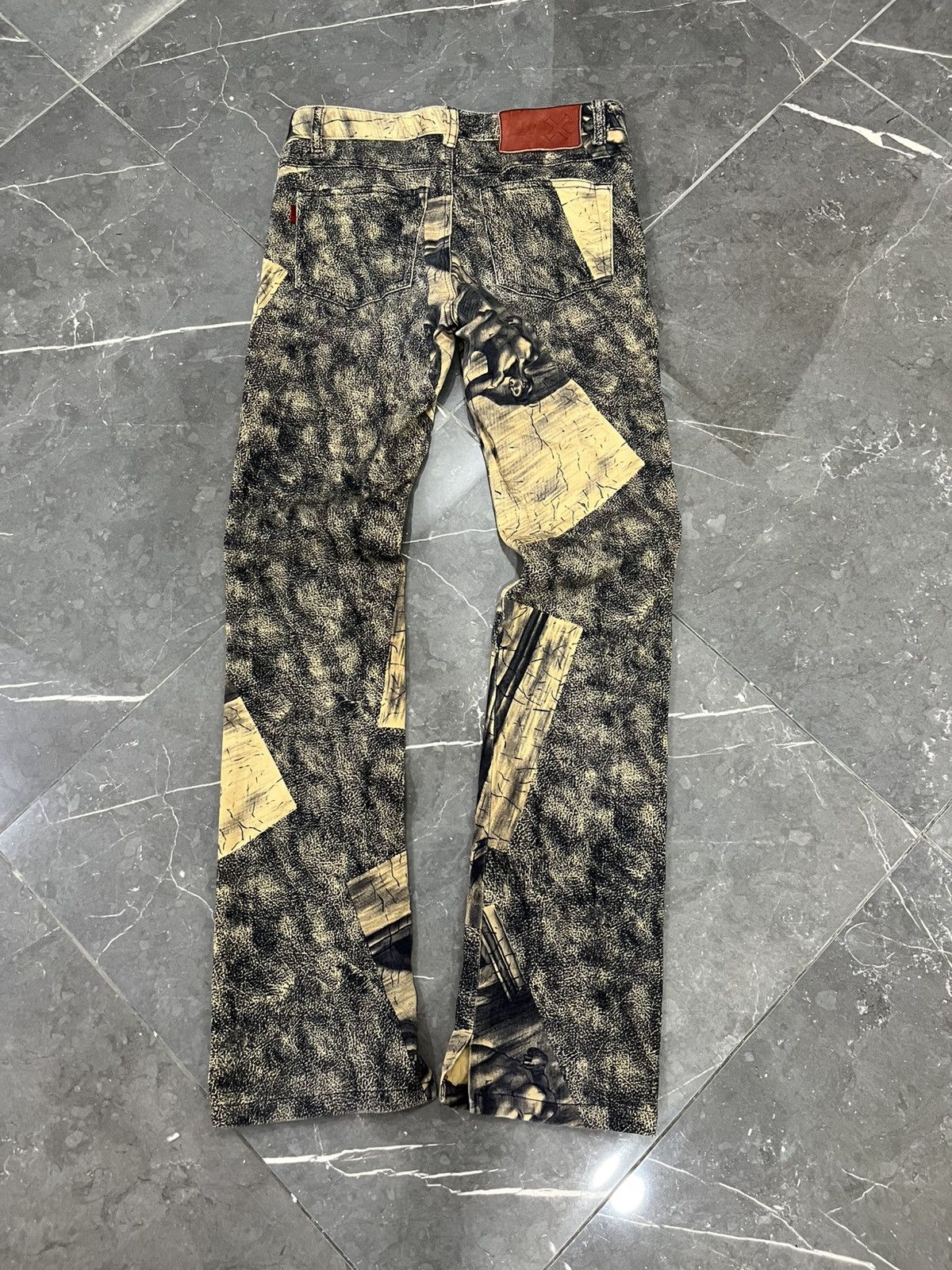 If Six Was Nine × Japanese Brand × Le Grande Bleu (L.G.B.) Xix art pants jpg styled Size 30" / US 8 / IT 44 - 2 Thumbnail