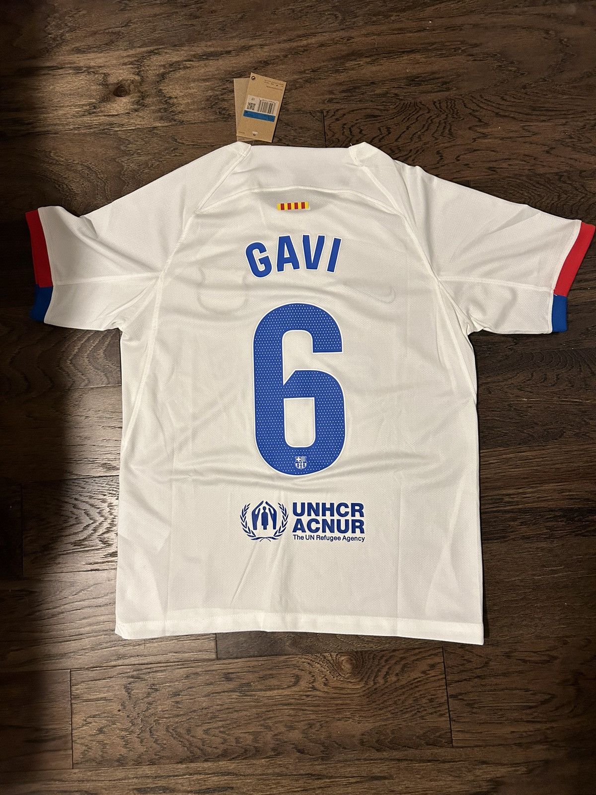 Nike Barcelona Fc Gavi jersey Size US L / EU 52-54 / 3 - 1 Thumbnail