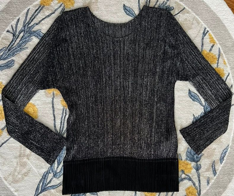 Other Issey Miyake size:3 Silver-lined rib top Size M / US 6-8 / IT 42-44 - 4 Thumbnail