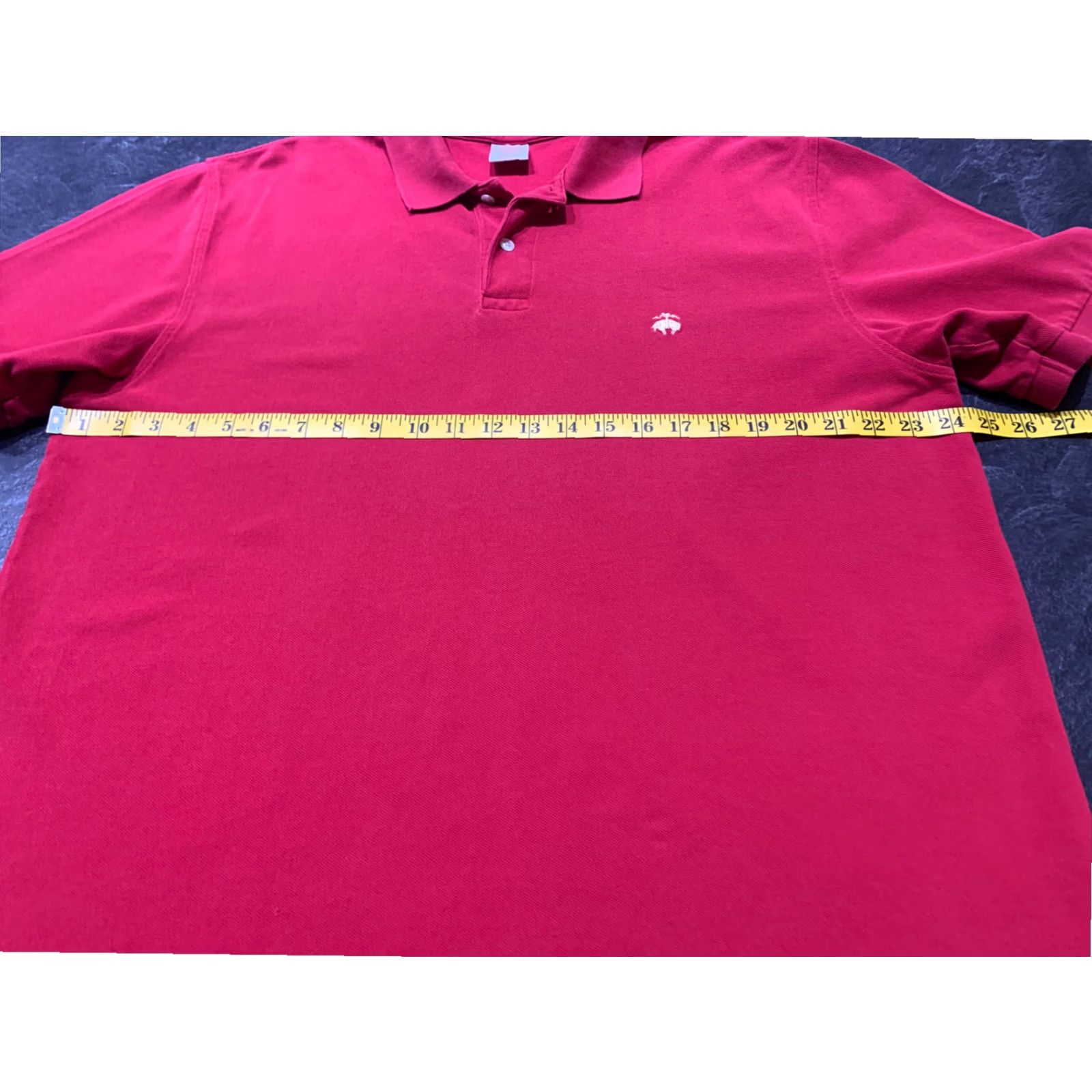 Brooks Brothers Brooks Brothers Polo Shirt Mens XL Red Short Sleeve Cotton 346 Size US XL / EU 56 / 4 - 6 Thumbnail