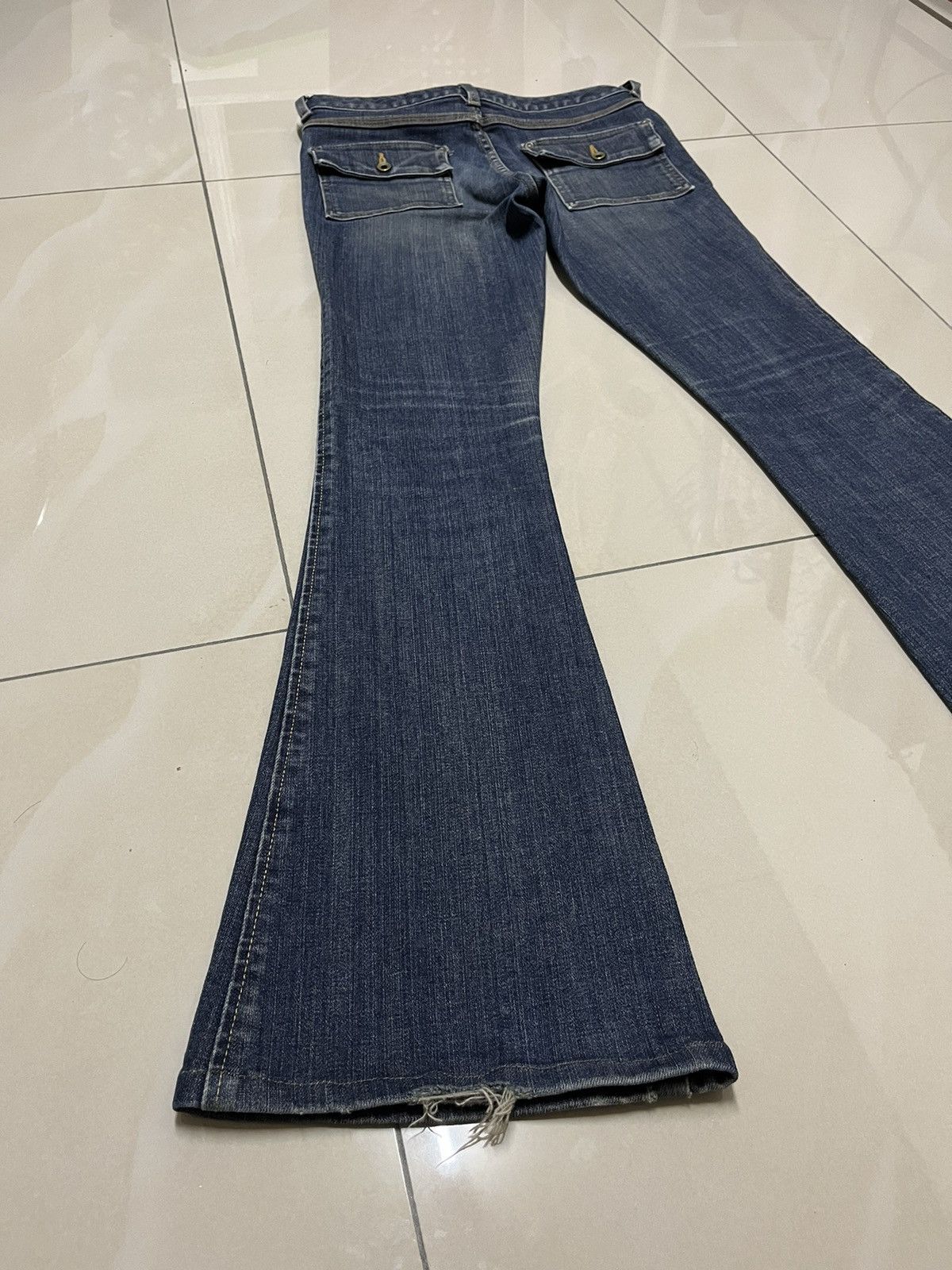 If Six Was Nine Flare Jeans distressed rusty ediconcious jeans bootcut F1 Size US 29 - 1 Thumbnail