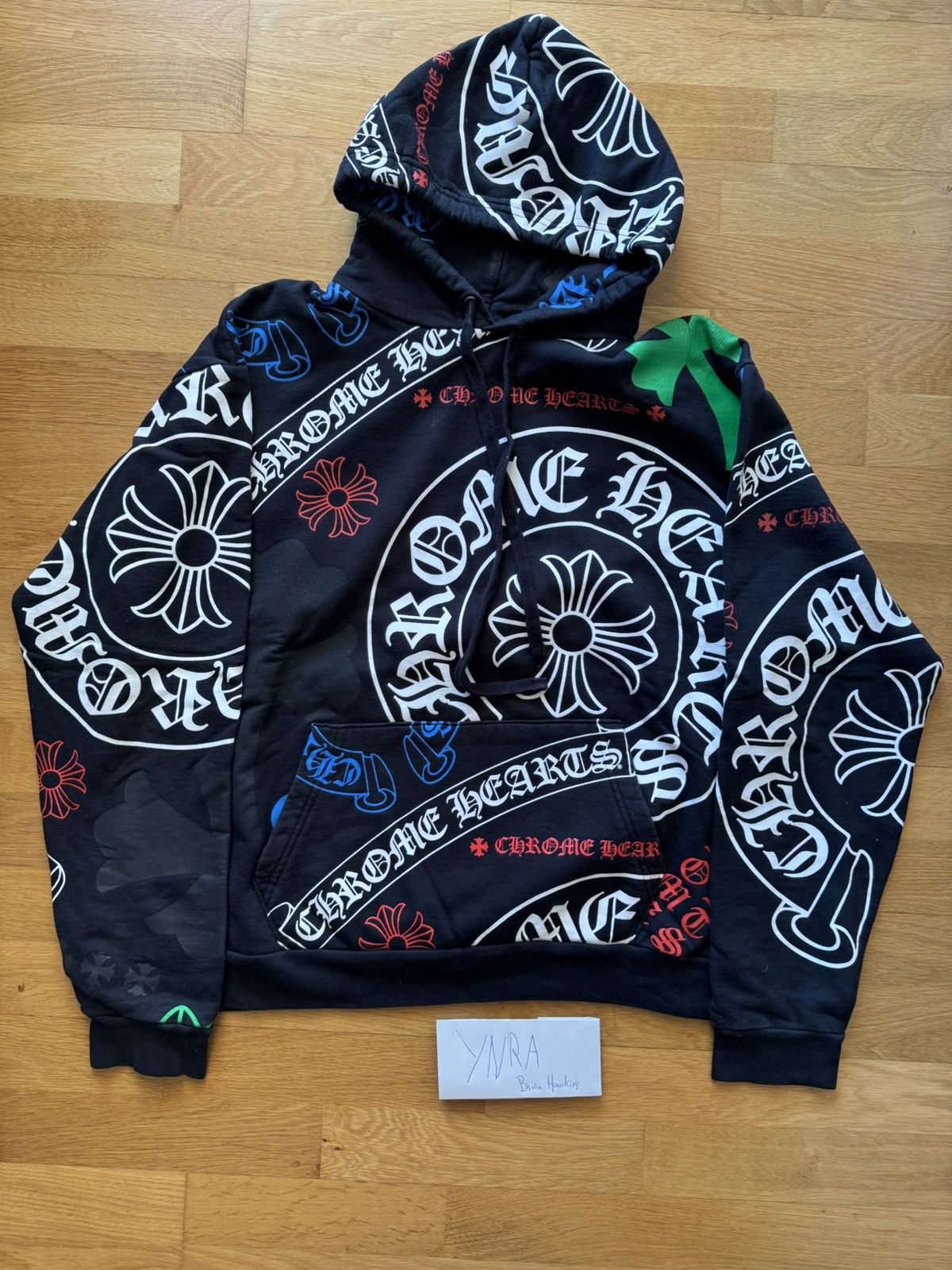 Chrome Hearts Chrome Hearts Stencil Hoodie | Grailed
